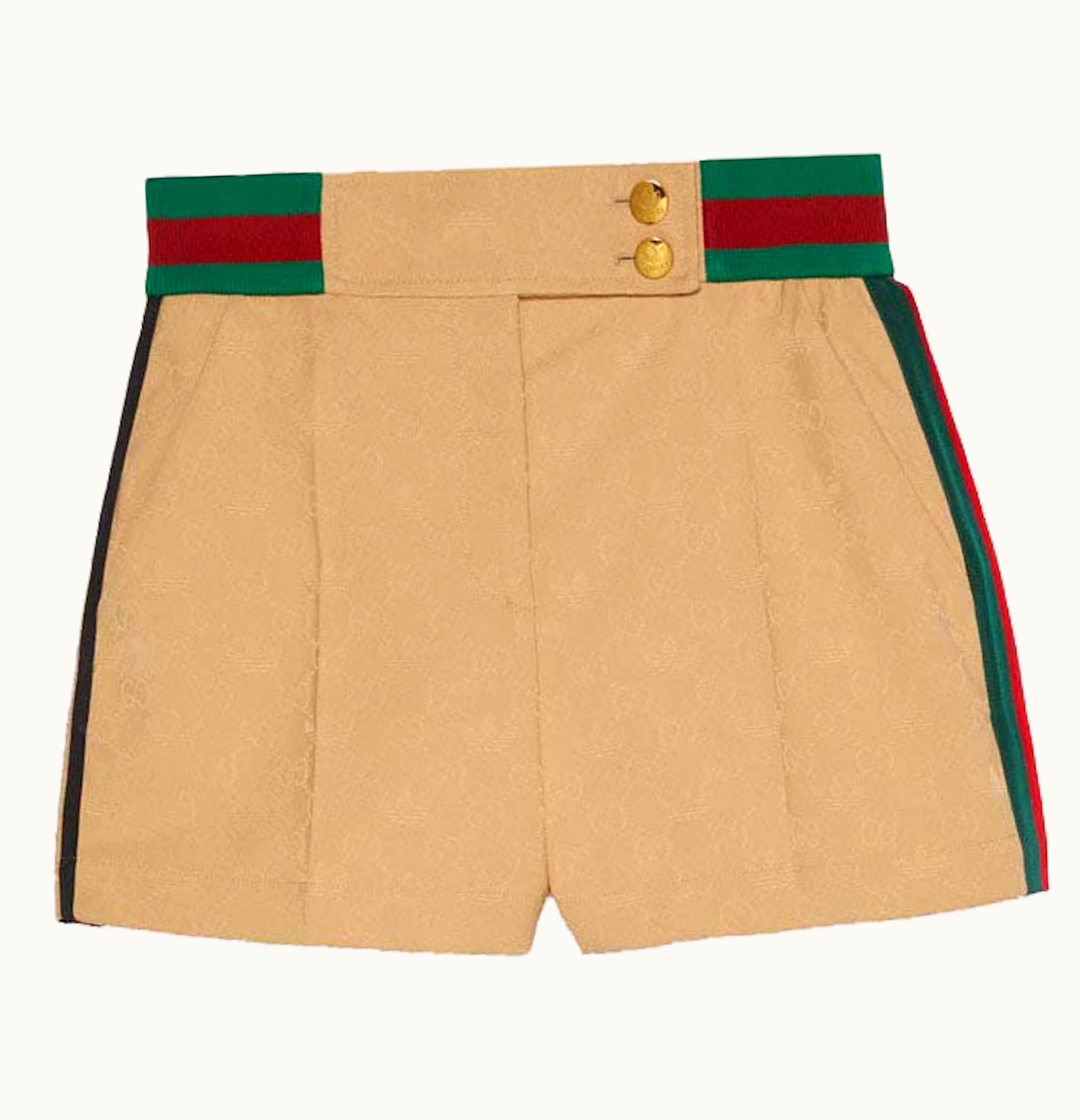 Gucci Gucci x adidas Jacquard Shorts Beige