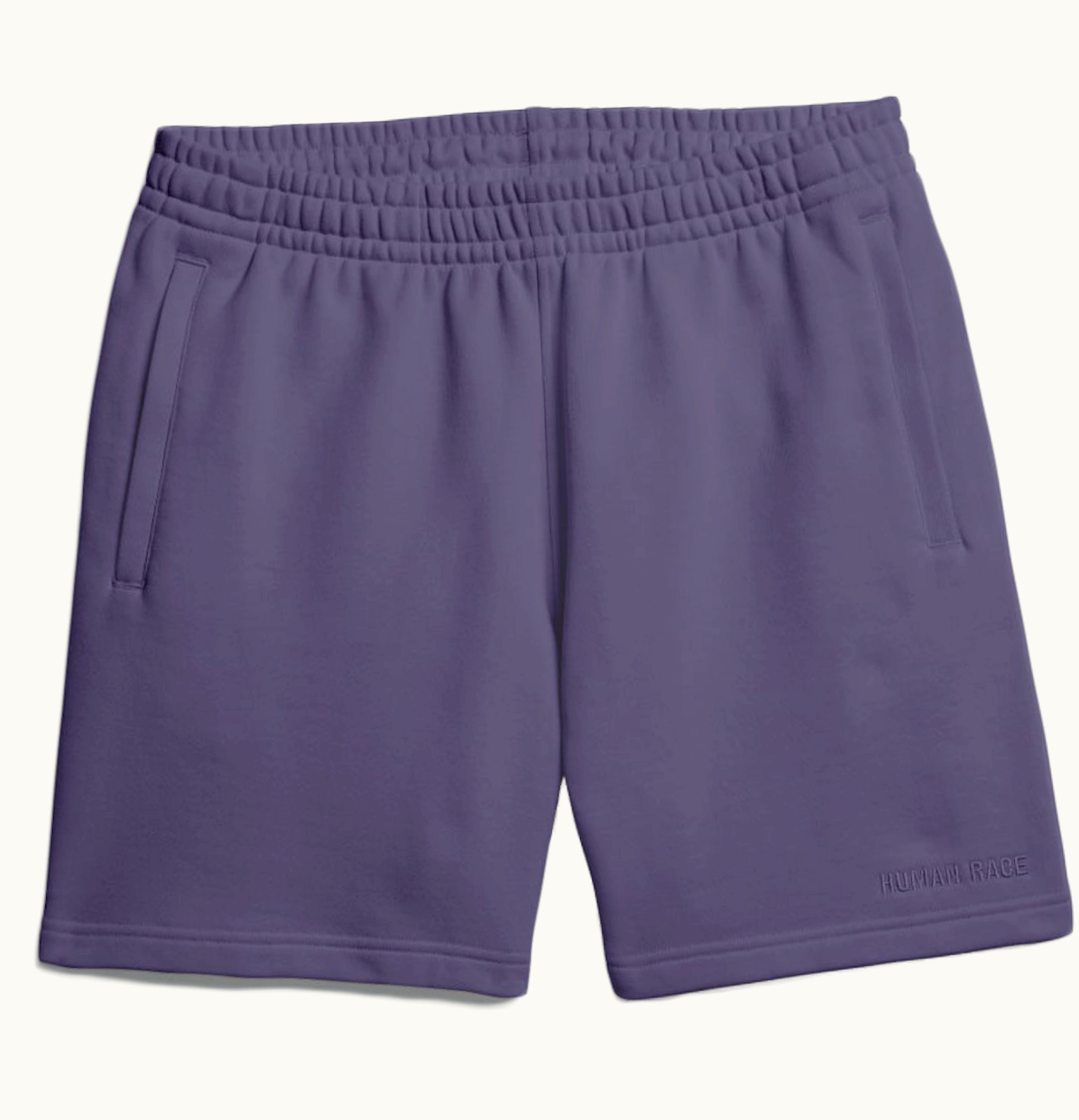Adidas adidas Pharrell Williams Basics Sweat Shorts Tech Purple