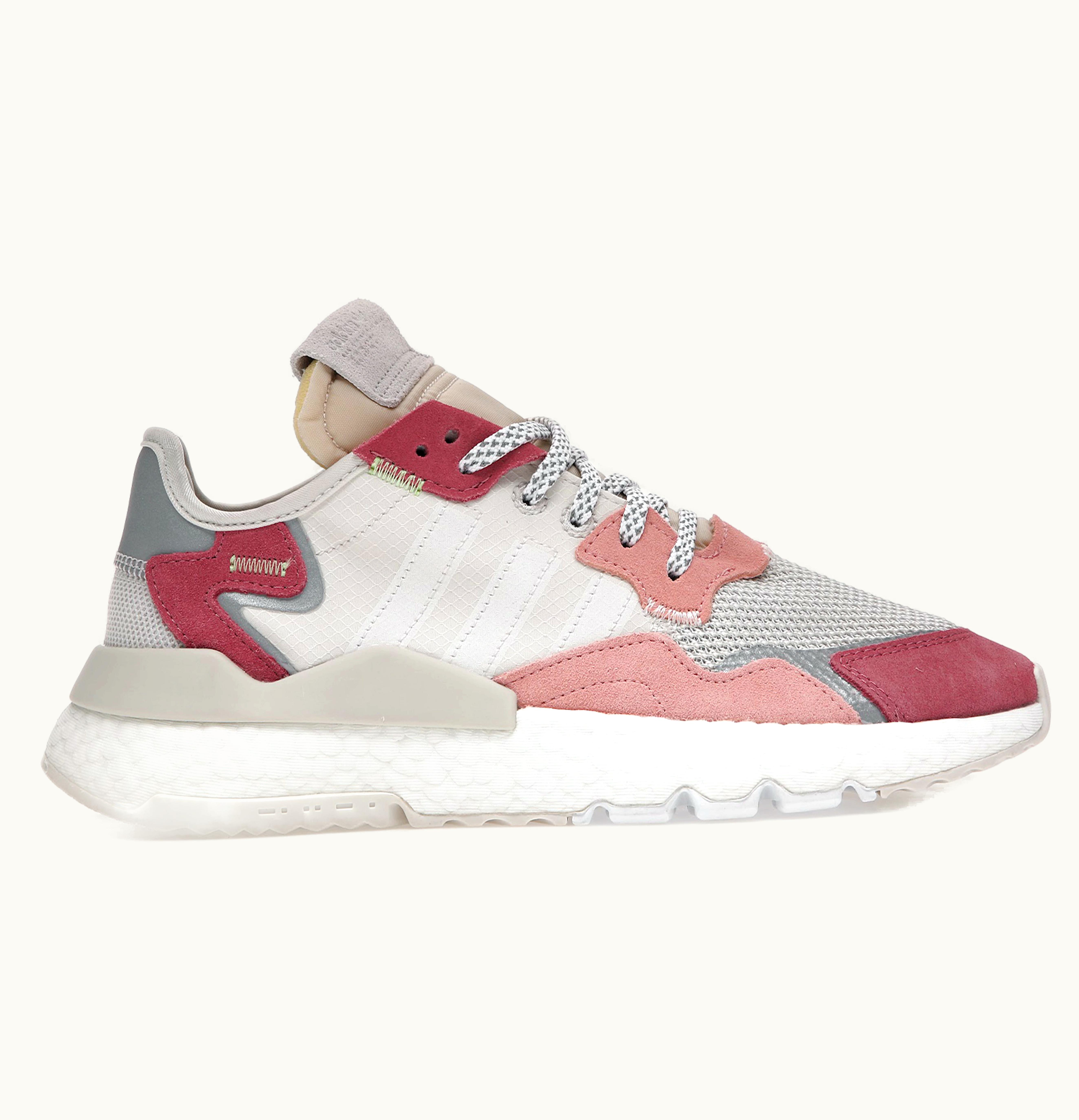 Adidas Nite Jogger White Trace Pink W