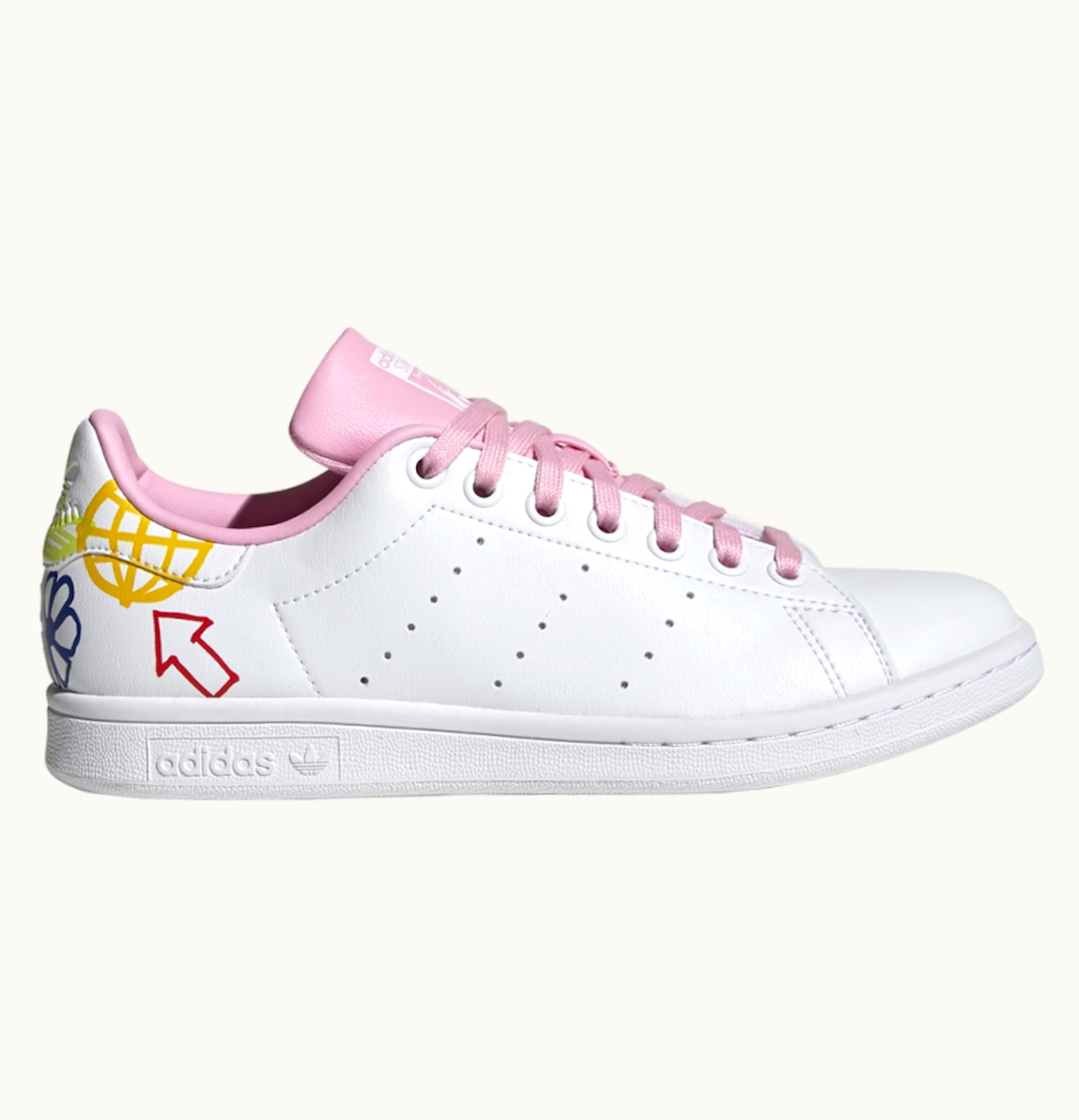 Adidas Stan Smith Doodle White Pink W