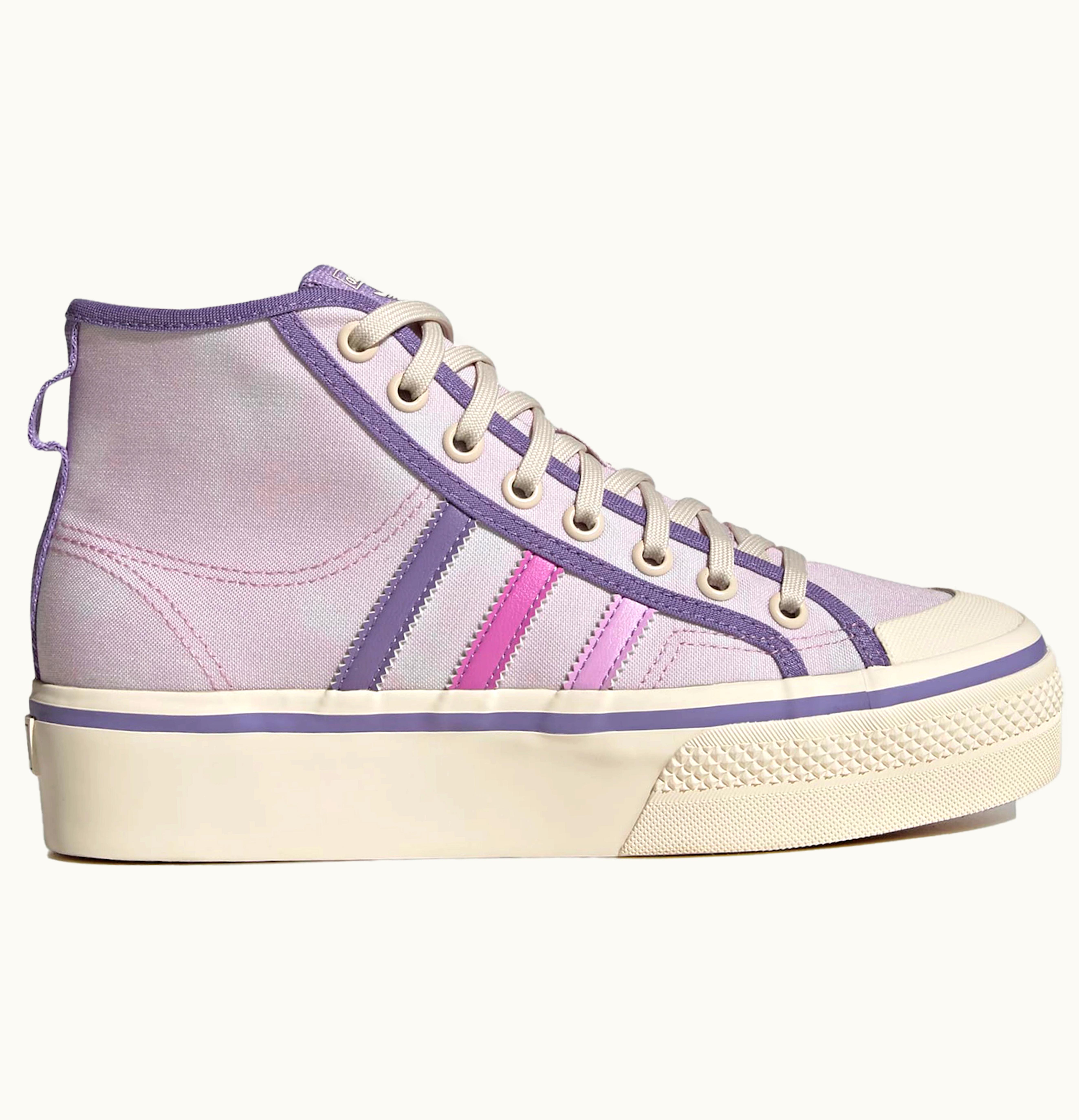 Adidas Nizza Platform Mid Parley Almost Pink W