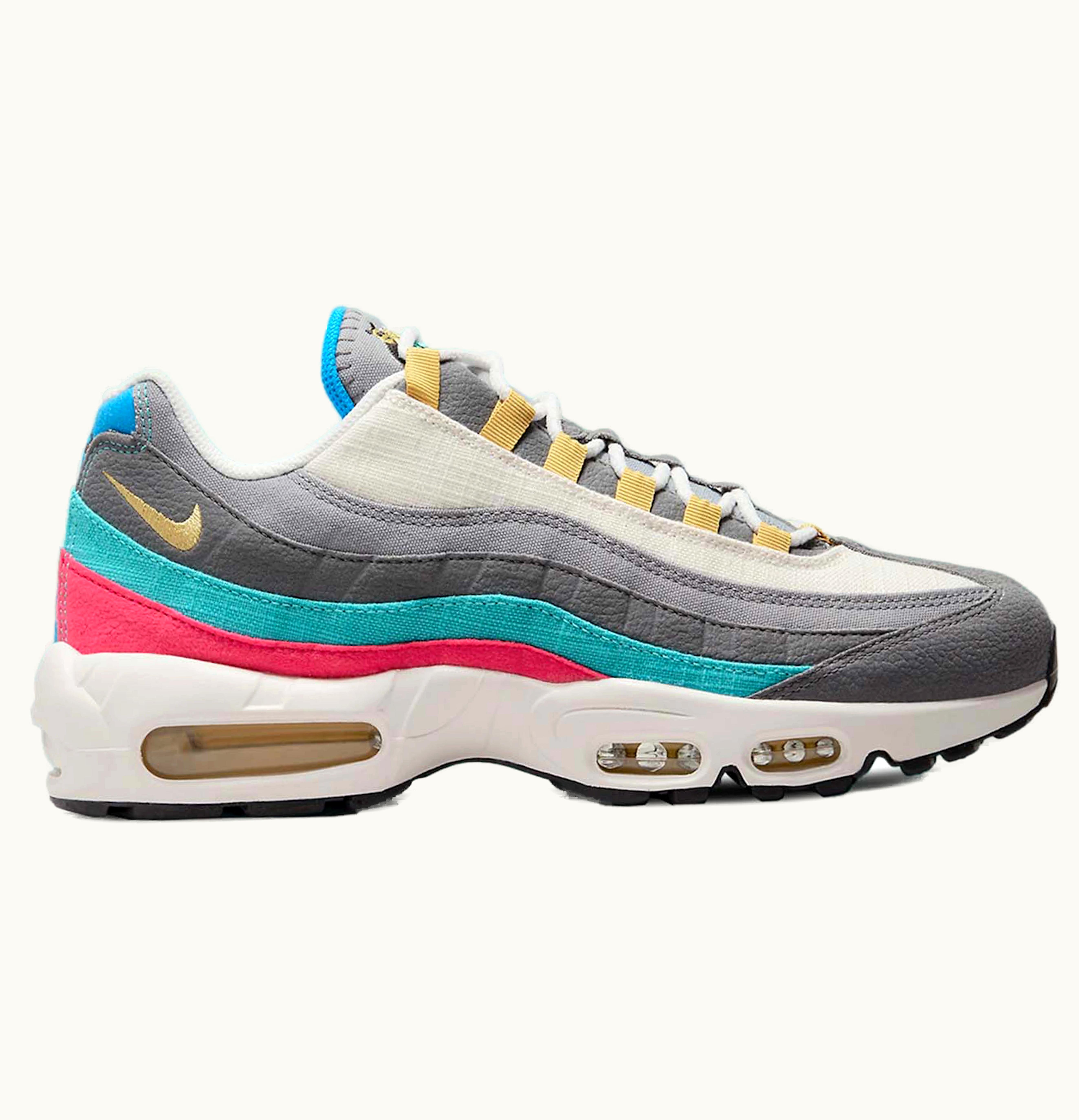 Nike Nike Air Max 95 Air Sprung Grey Aqua Pink