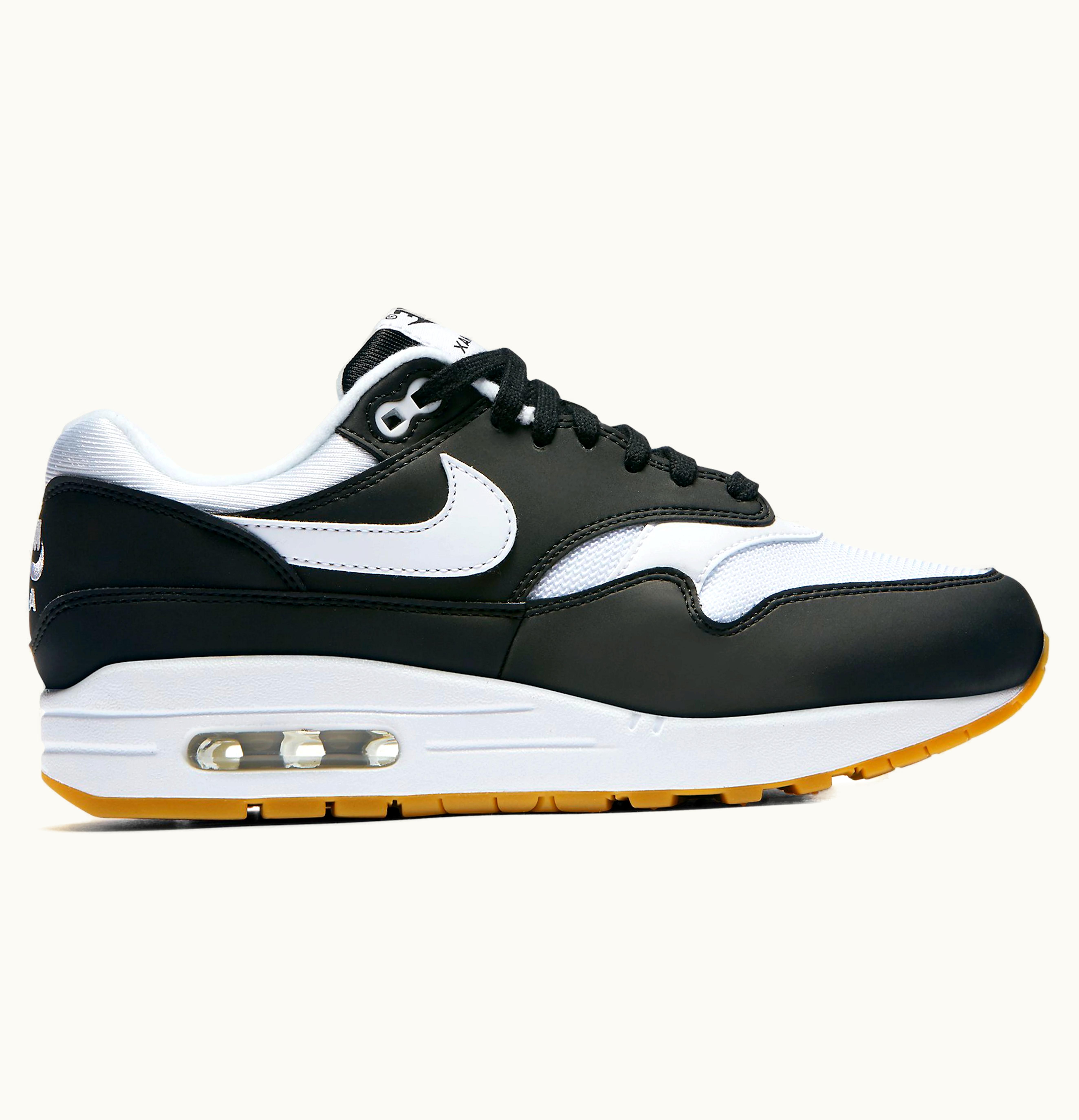 Nike Nike Air Max 1 Black White Gum W