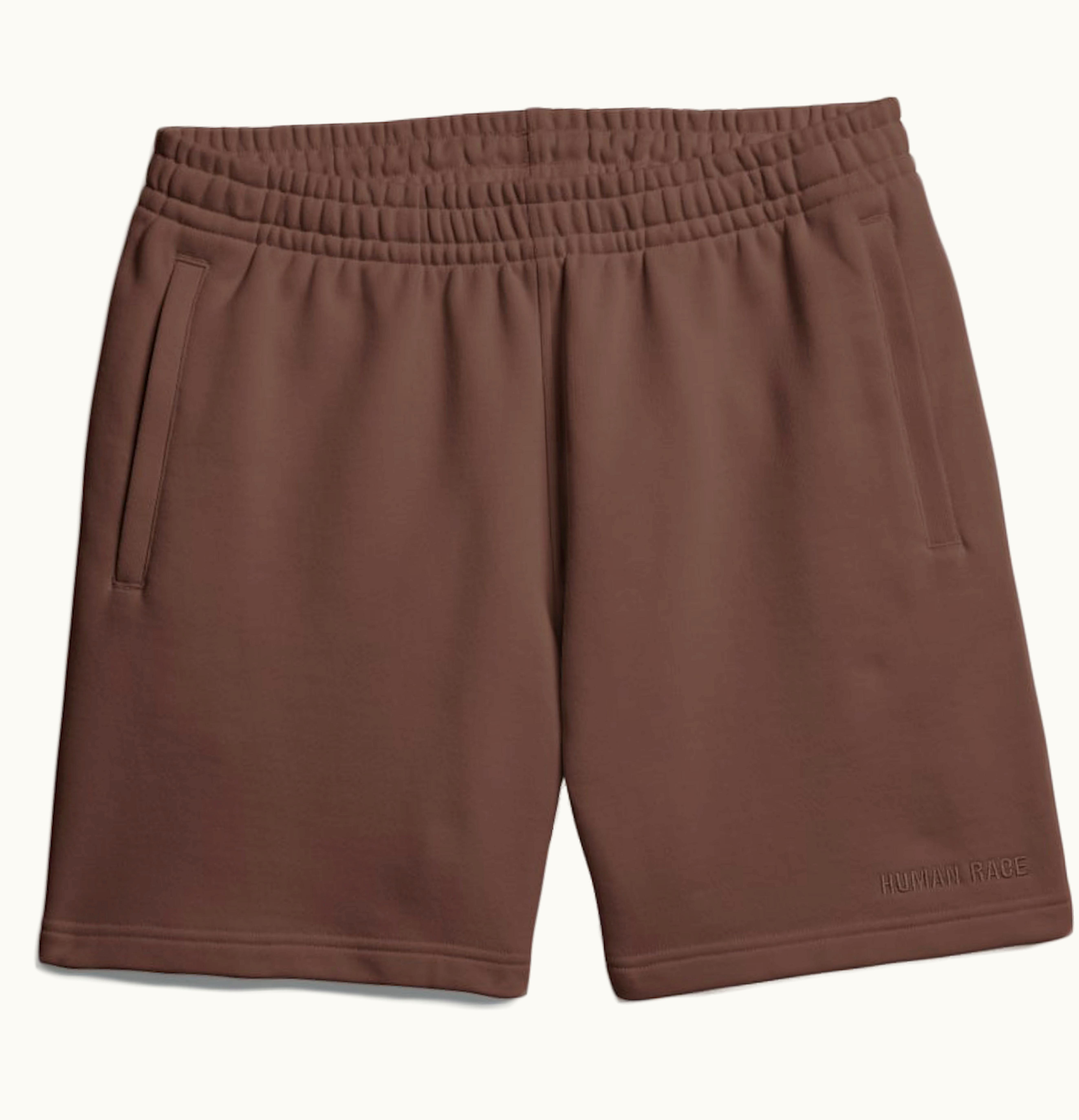 Adidas adidas Pharrell Williams Basics Sweat Shorts Earth Brown