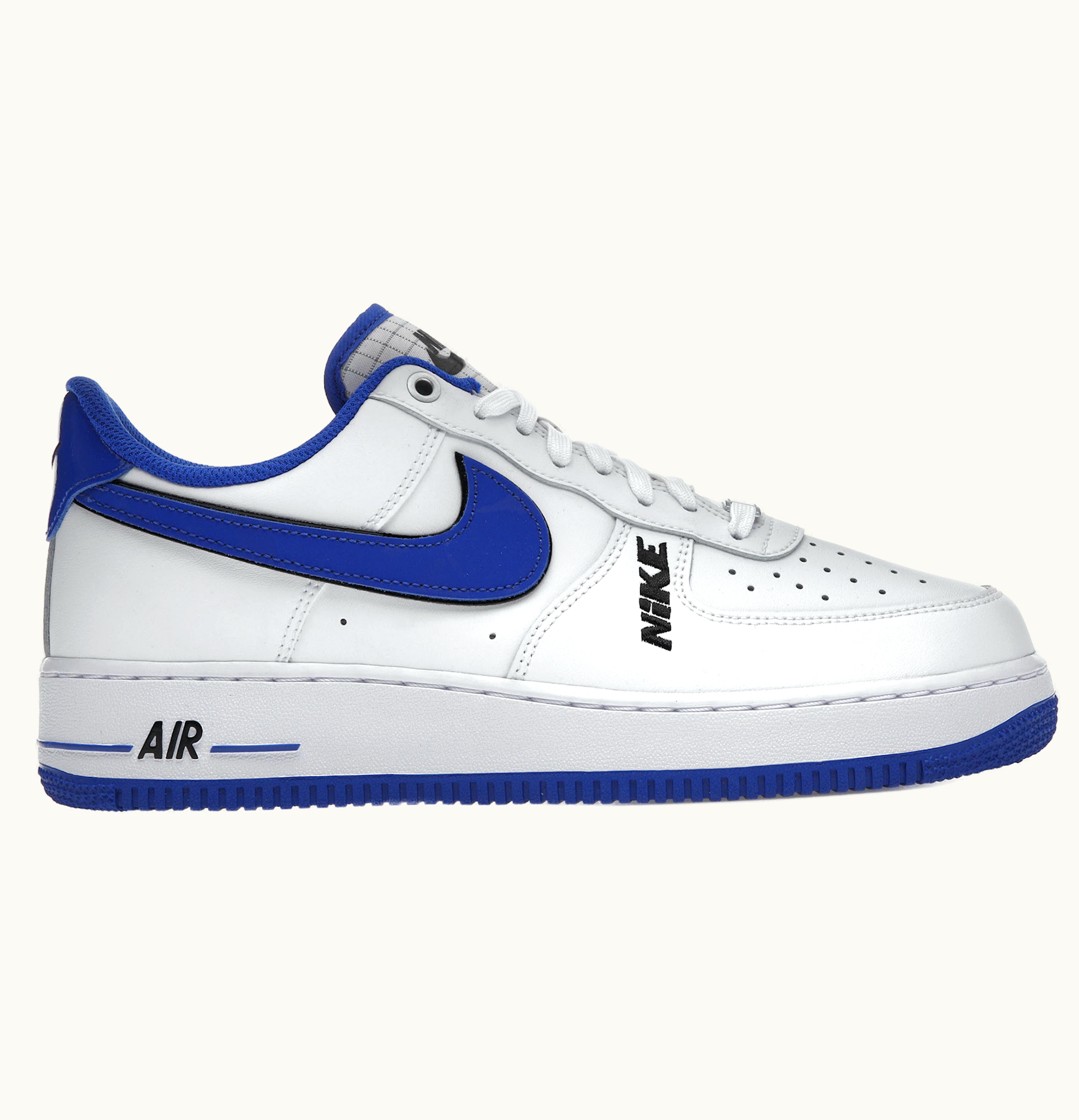 Nike Nike Air Force 1 Low 07 LV8 Motocross White Royal Blue Black