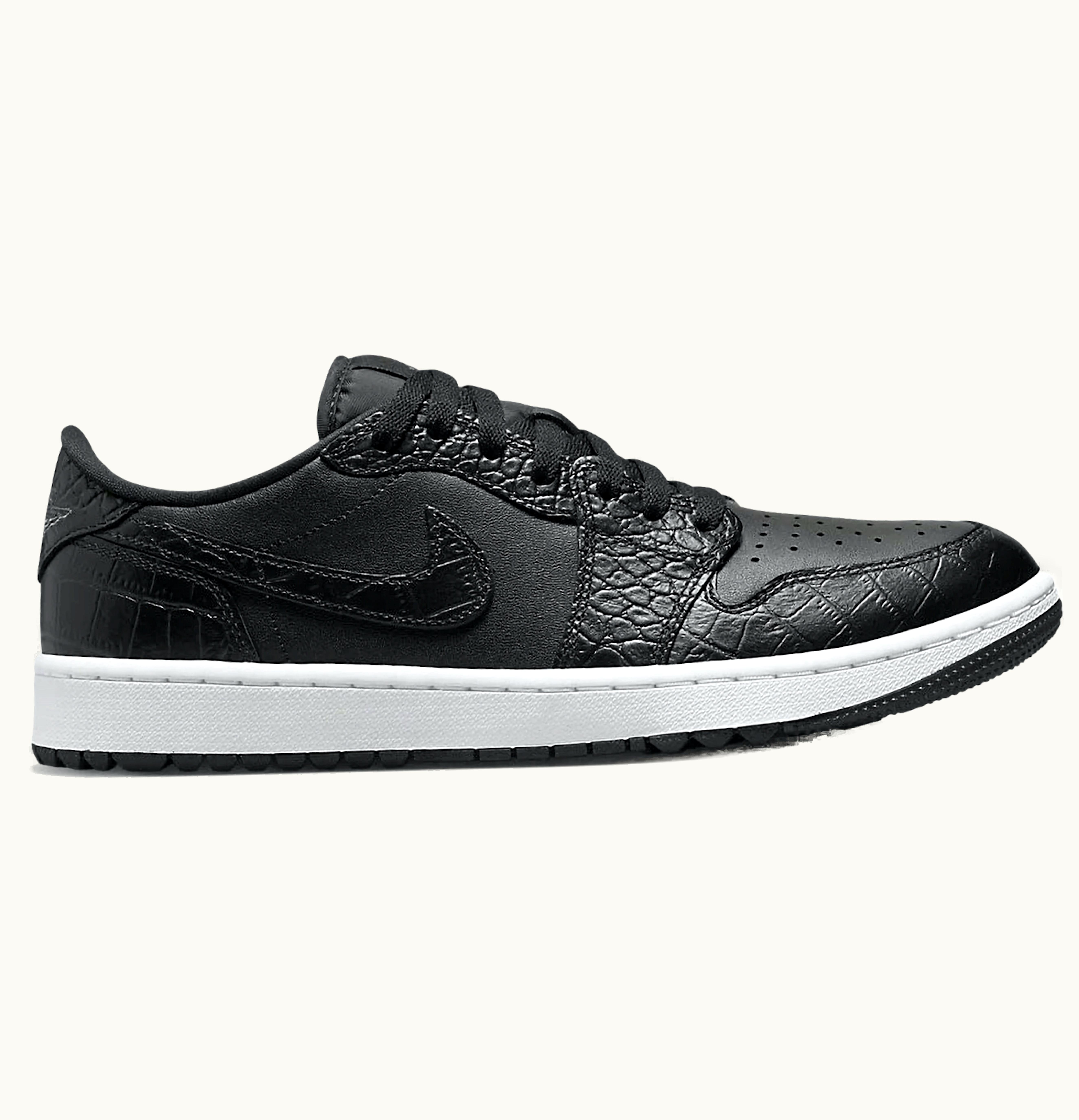Jordan Air Jordan 1 Retro Low Golf Black Croc