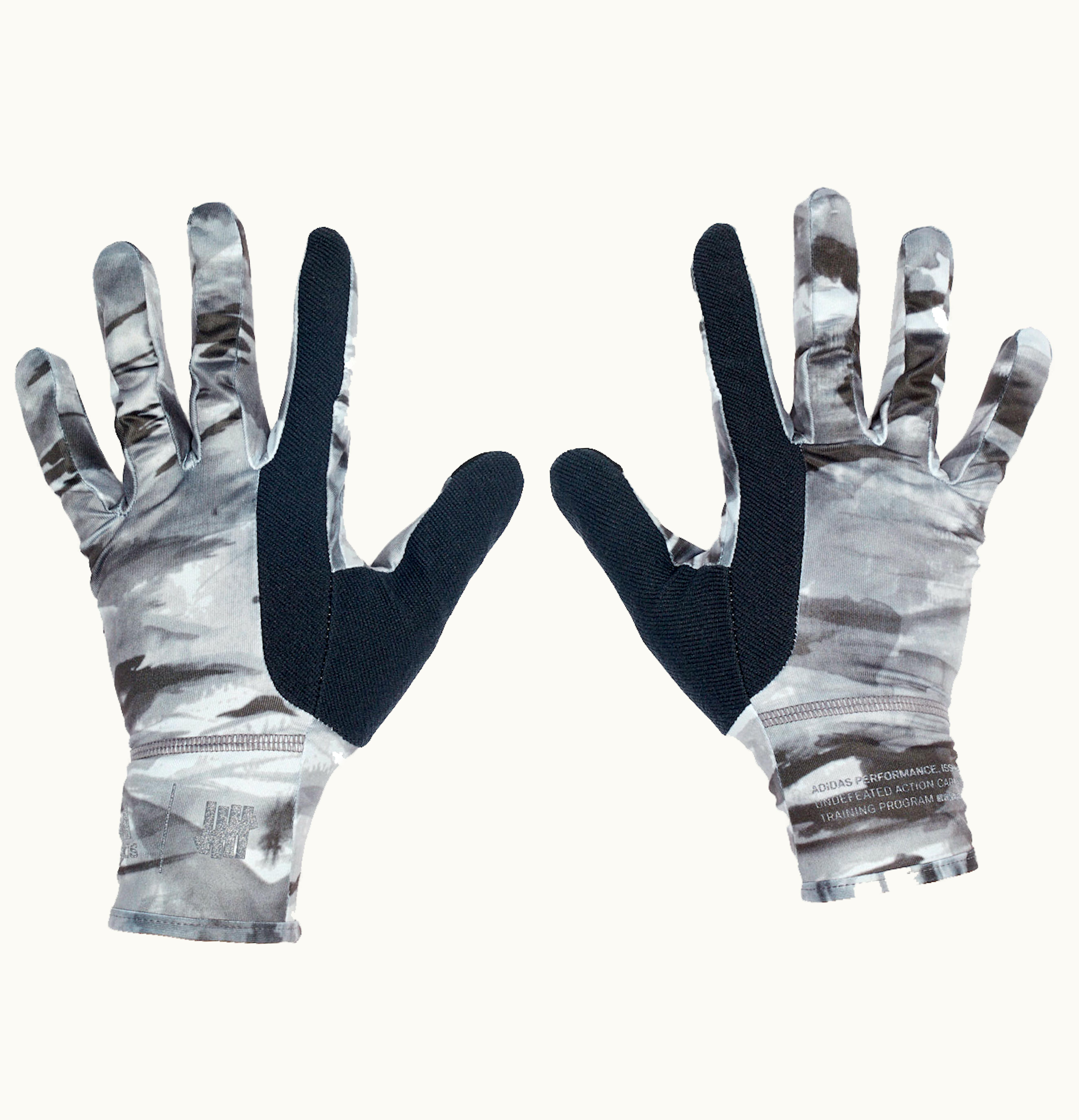Adidas adidas x Undefeated Running Gloves Black Reflective Utility Black Shift Grey