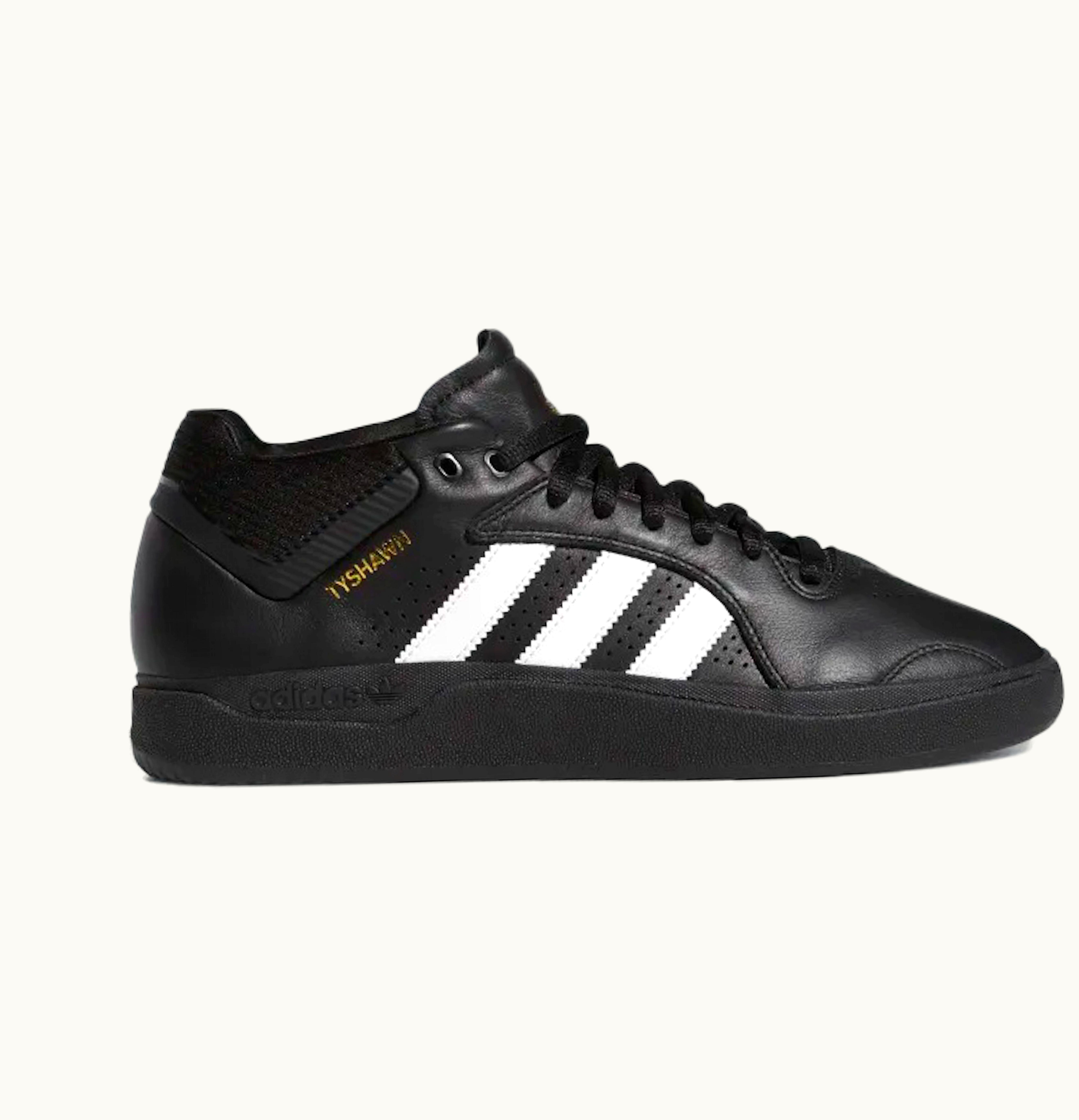 Adidas adidas Tyshawn Black White Smooth Leather
