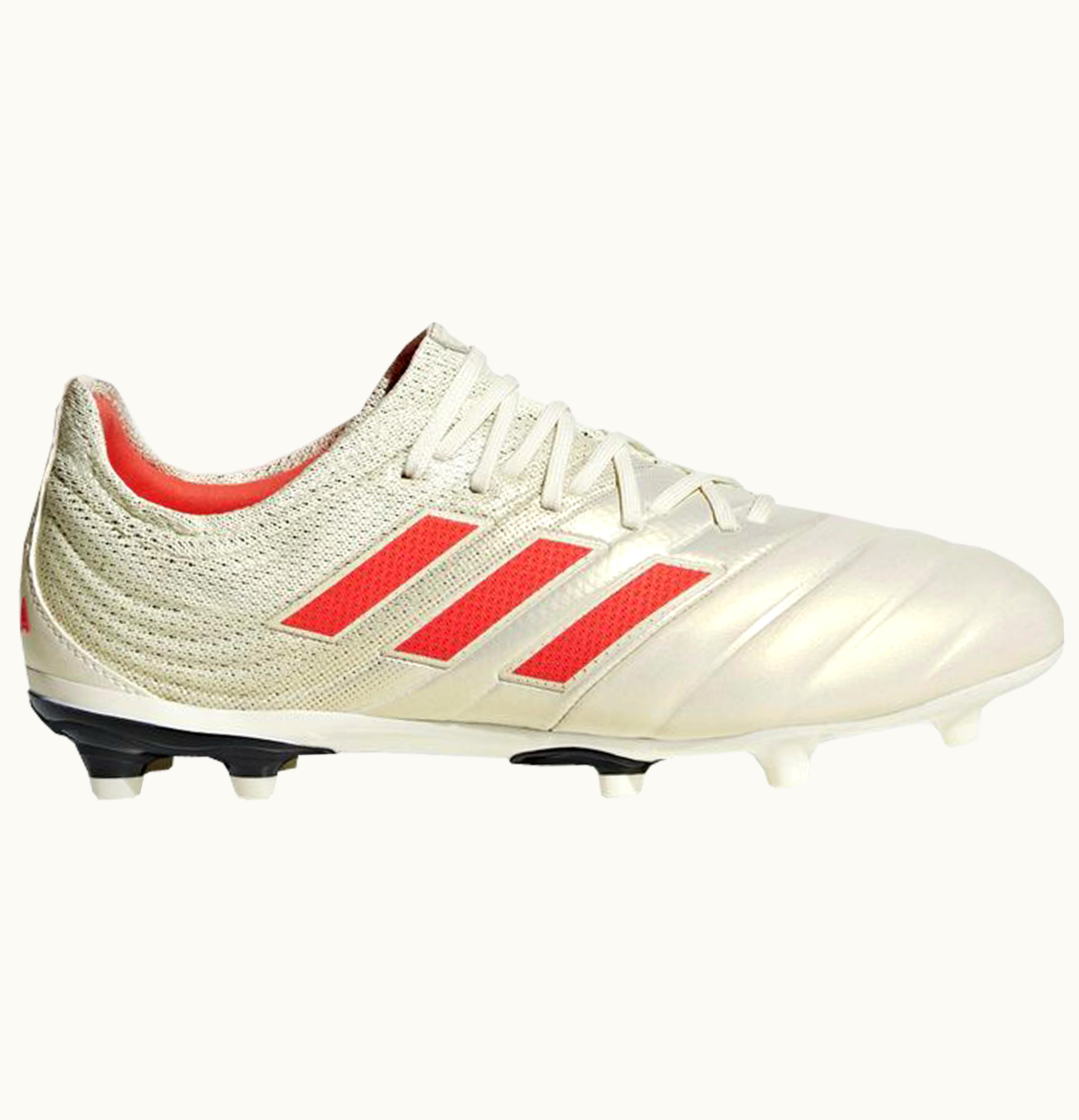 Adidas adidas Copa 19 1 Firm Ground Cleat Off White Solar Red Youth