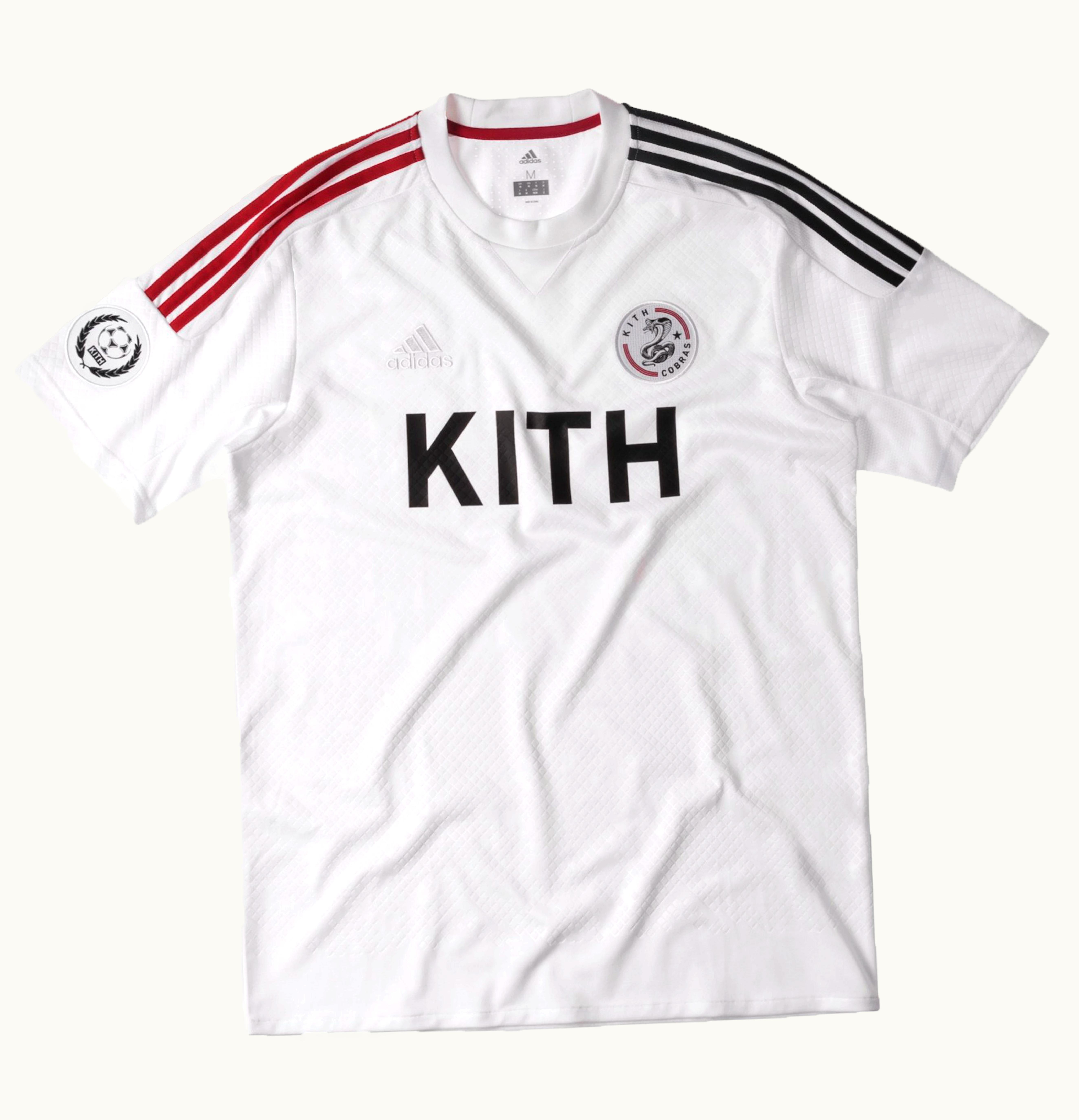 Kith Kith adidas Soccer Cobras Home Game Jersey White
