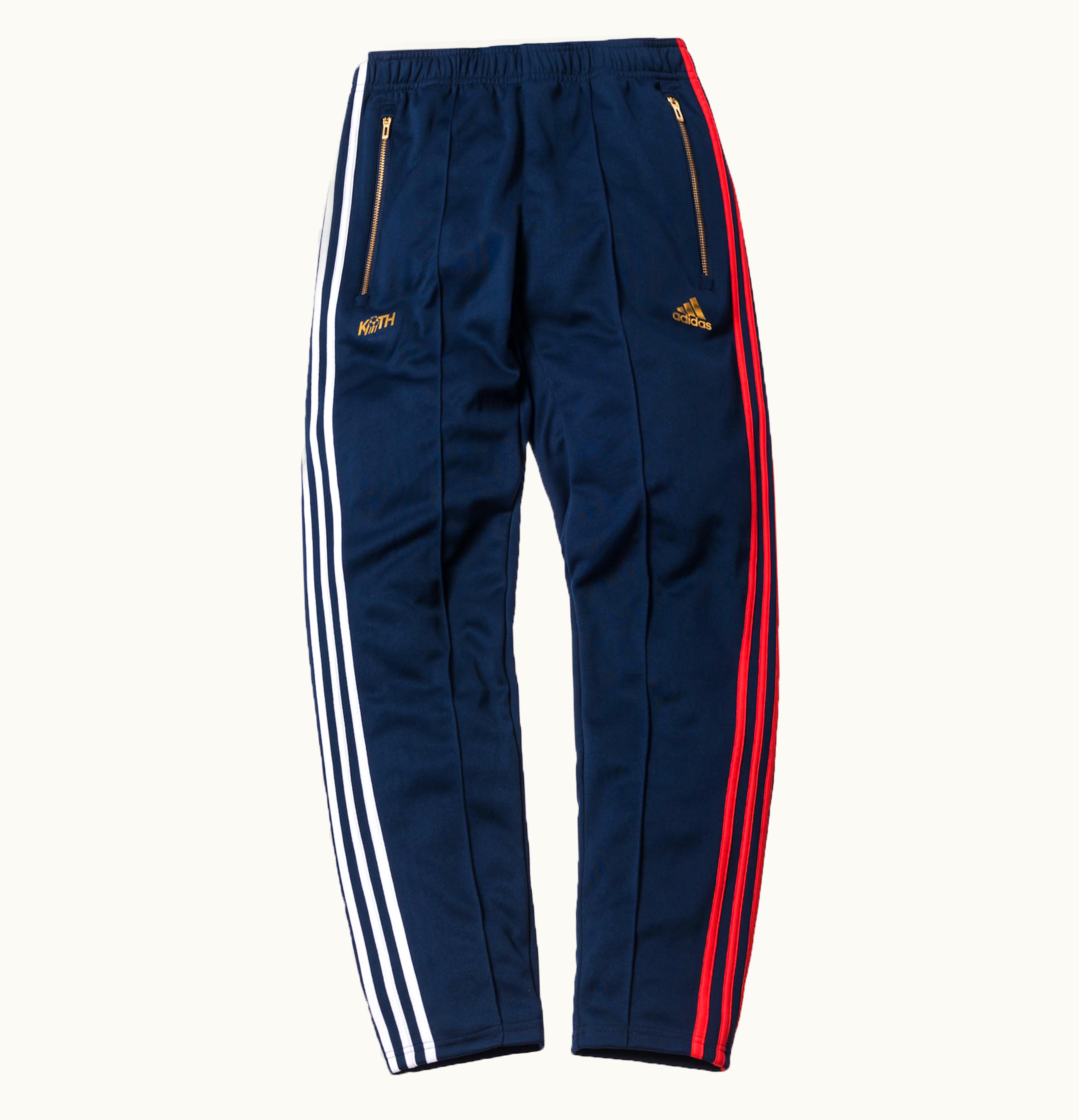 Kith Kith x adidas Soccer 3 Stripes Track Pant Navy