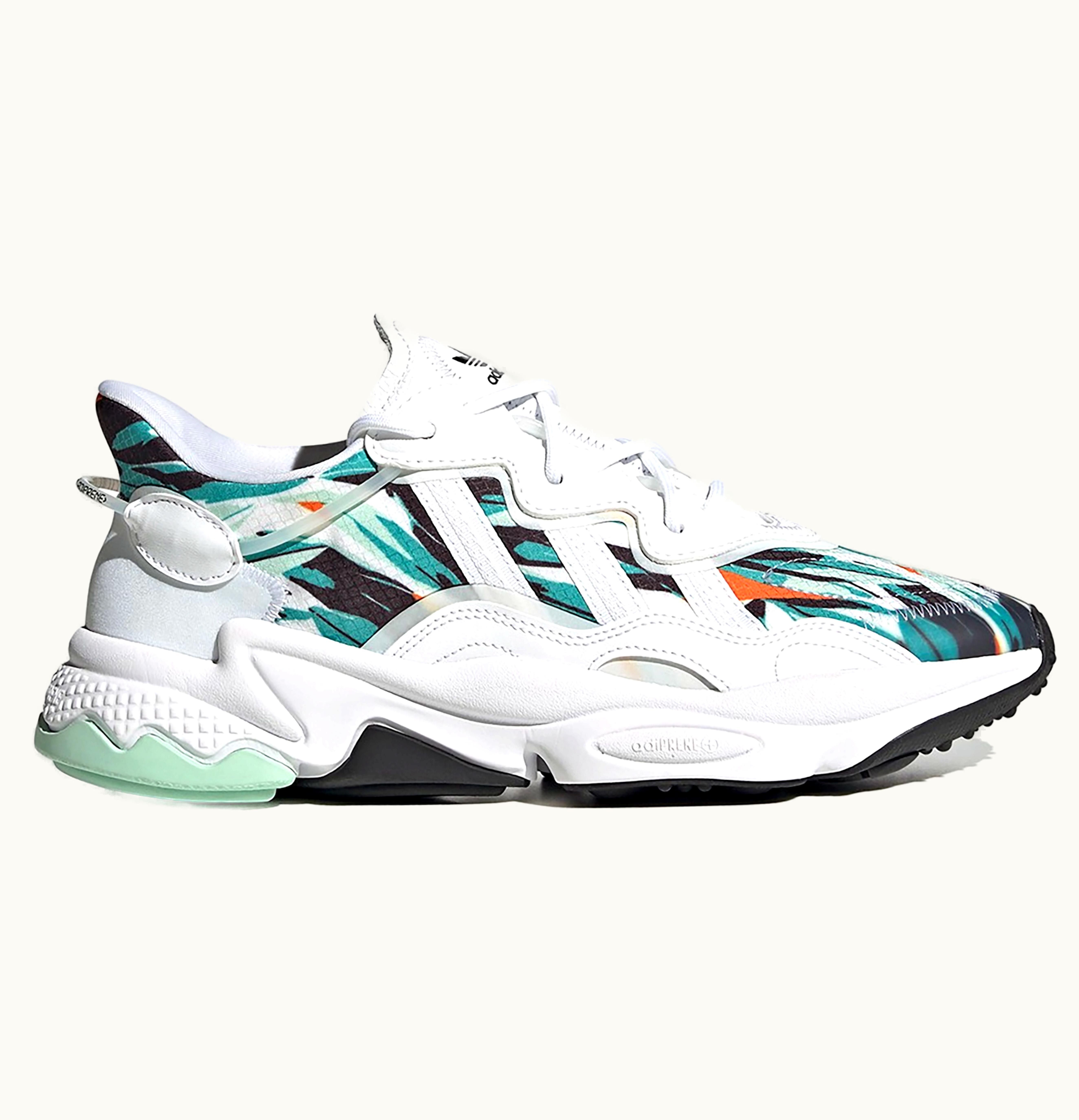 Adidas adidas Ozweego Geometric Jungle Print White