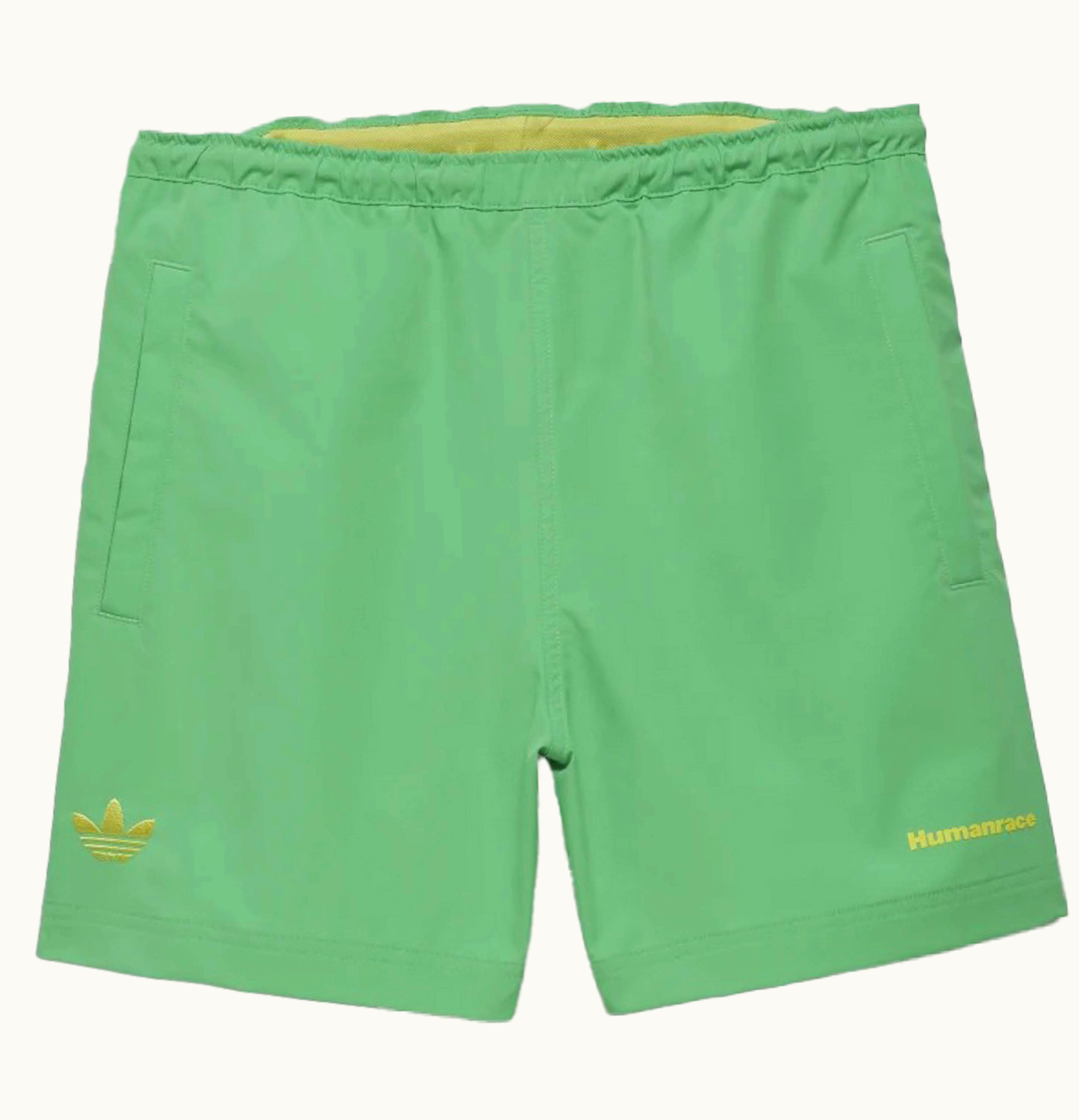 Adidas adidas Pharrell Williams Woven Shorts Gender Neutral Semi Screaming Green