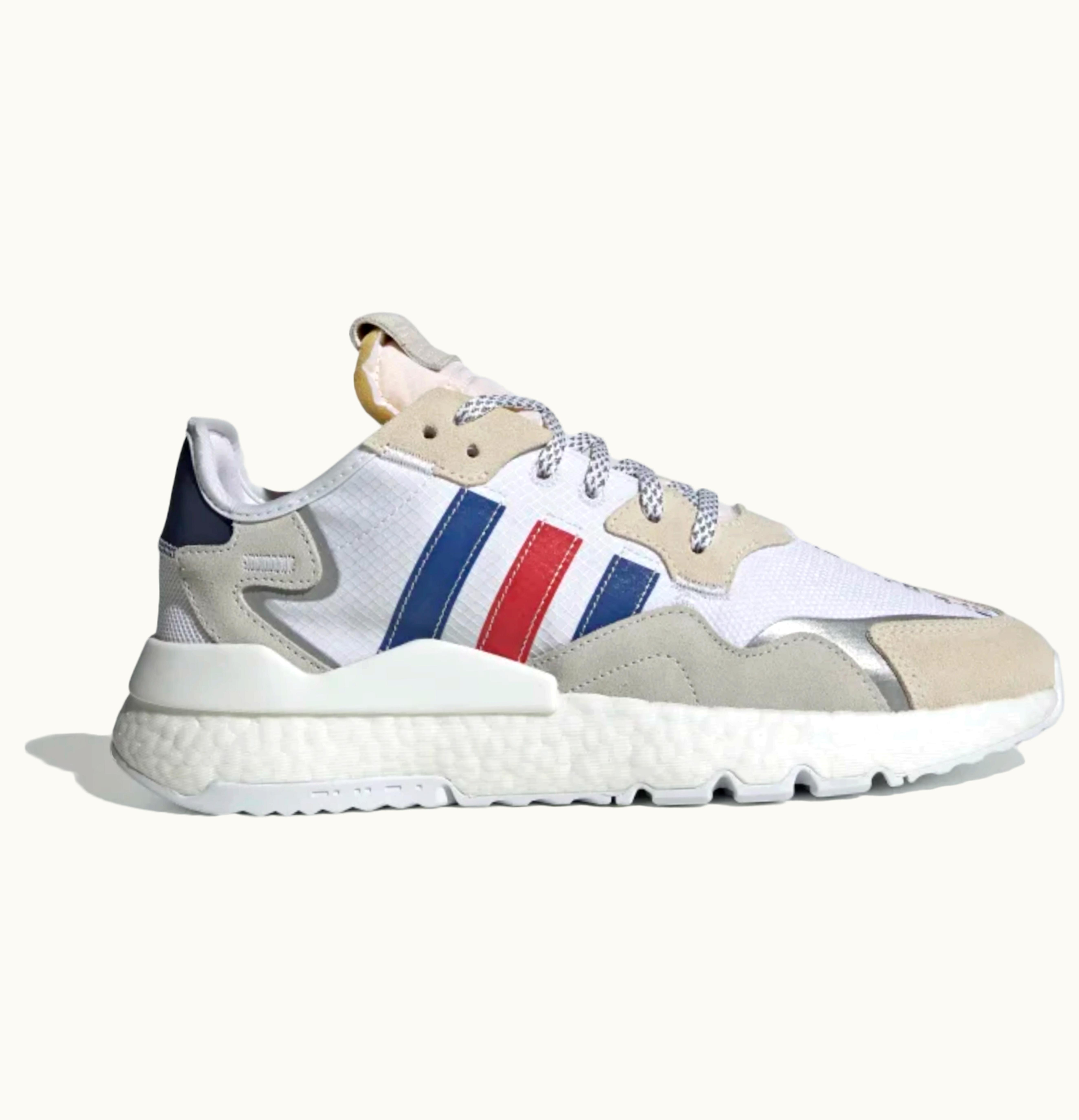 Adidas adidas Nite Jogger Cloud White Collegiate Royal