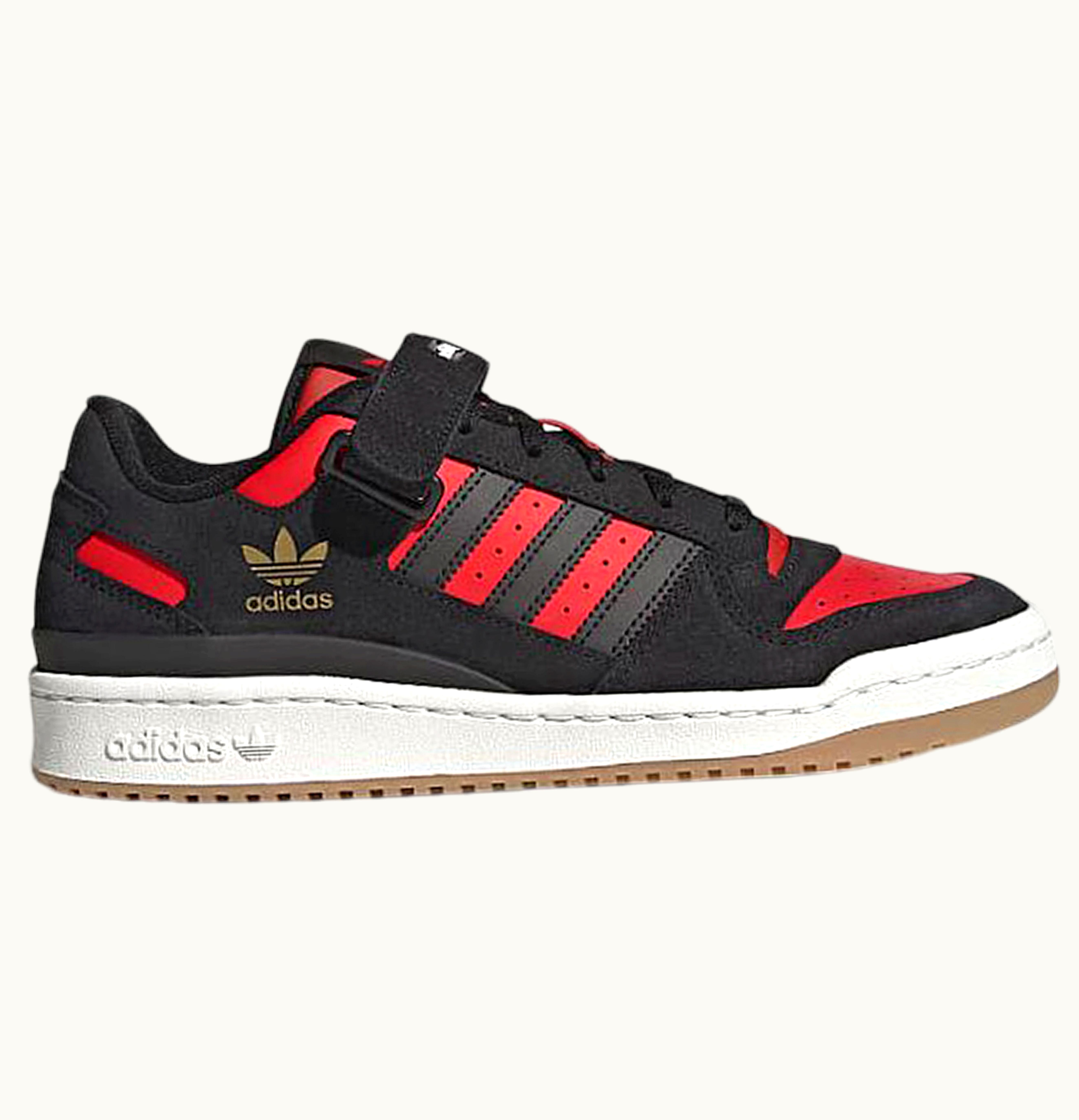 Adidas adidas Forum Low Core Black Core Black Vivid Red