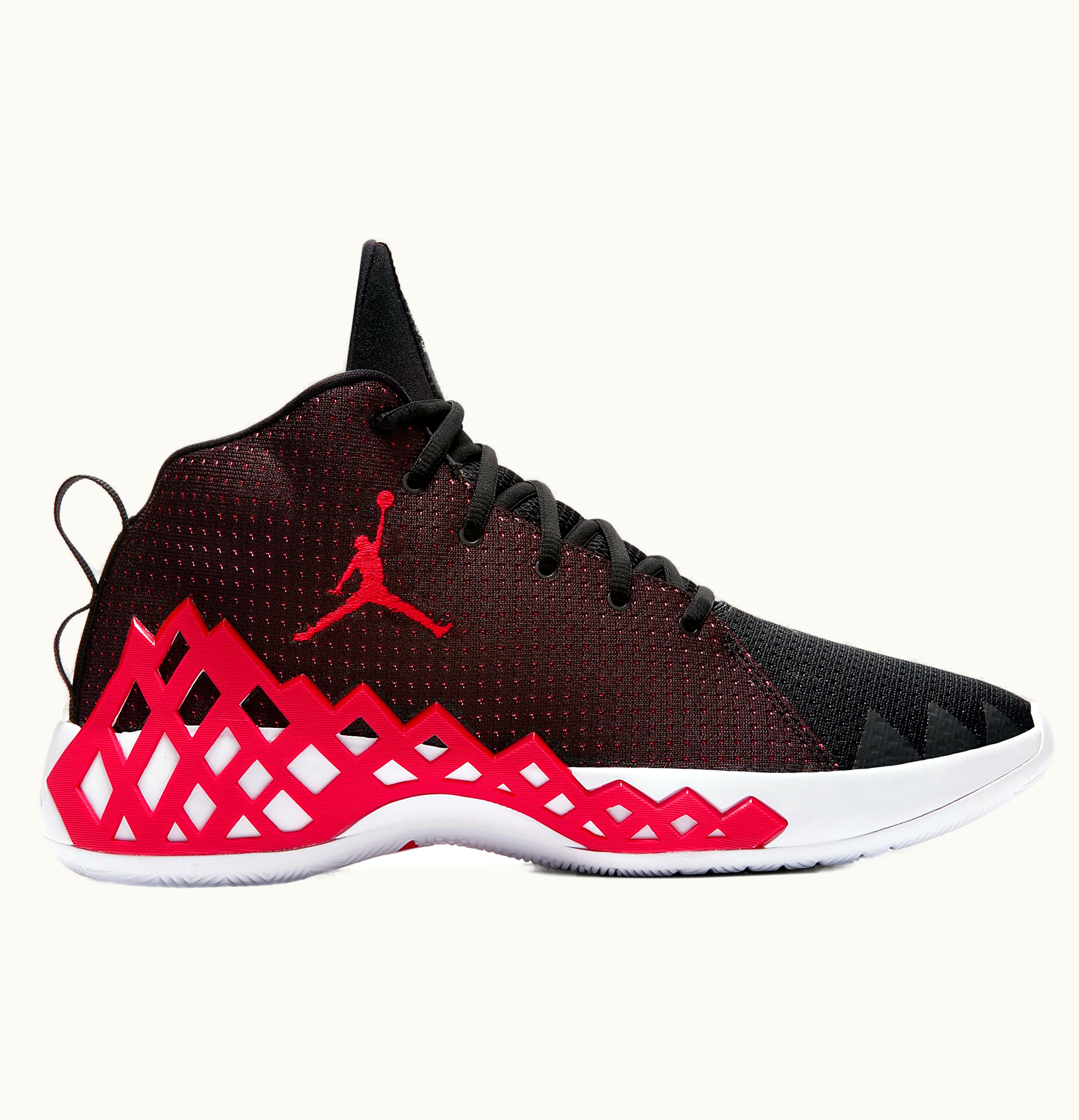 Jordan Air Jordan Jumpman Diamond Mid Black University Red