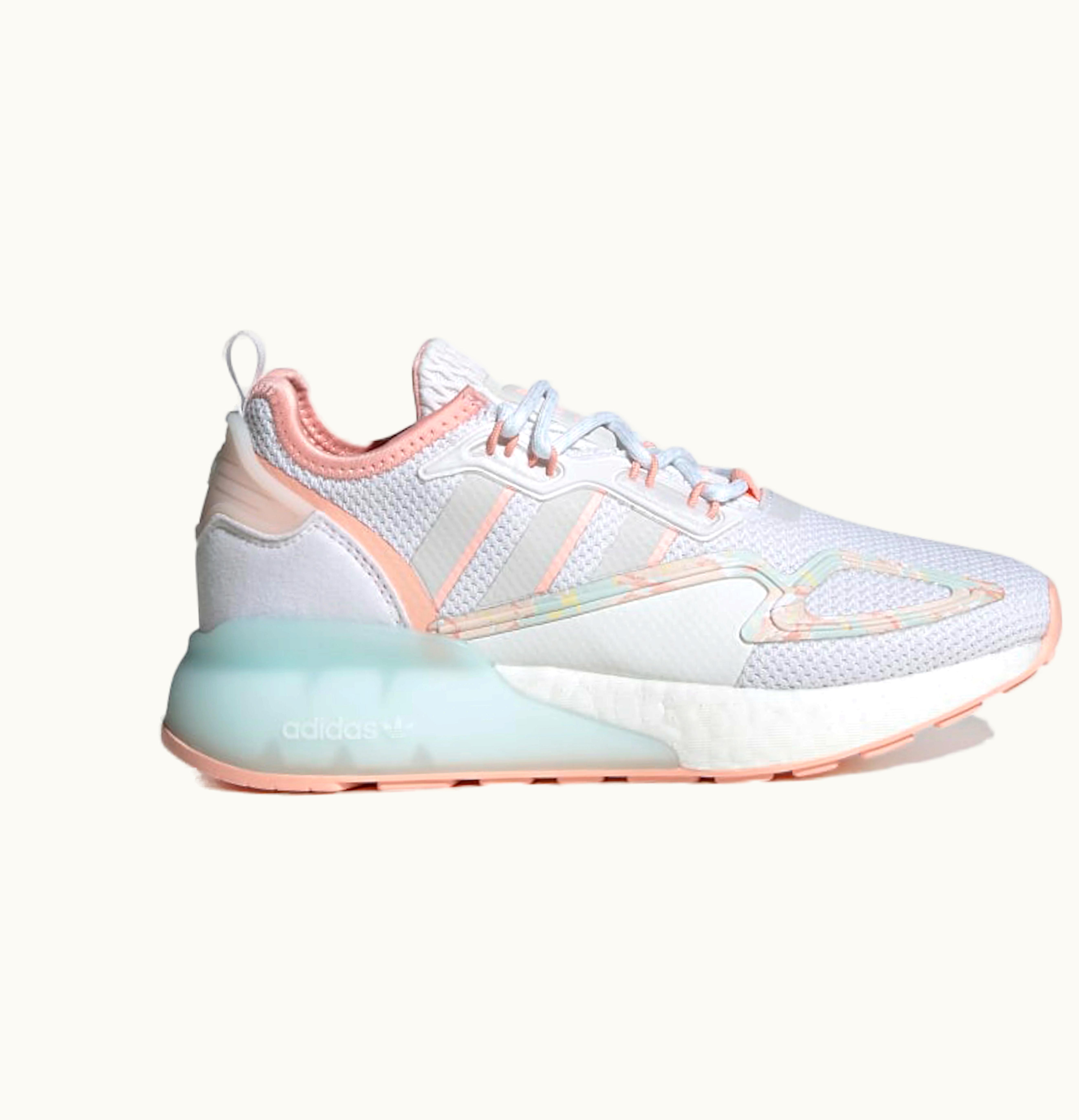 Adidas adidas ZX 2K White Haze Coral Youth