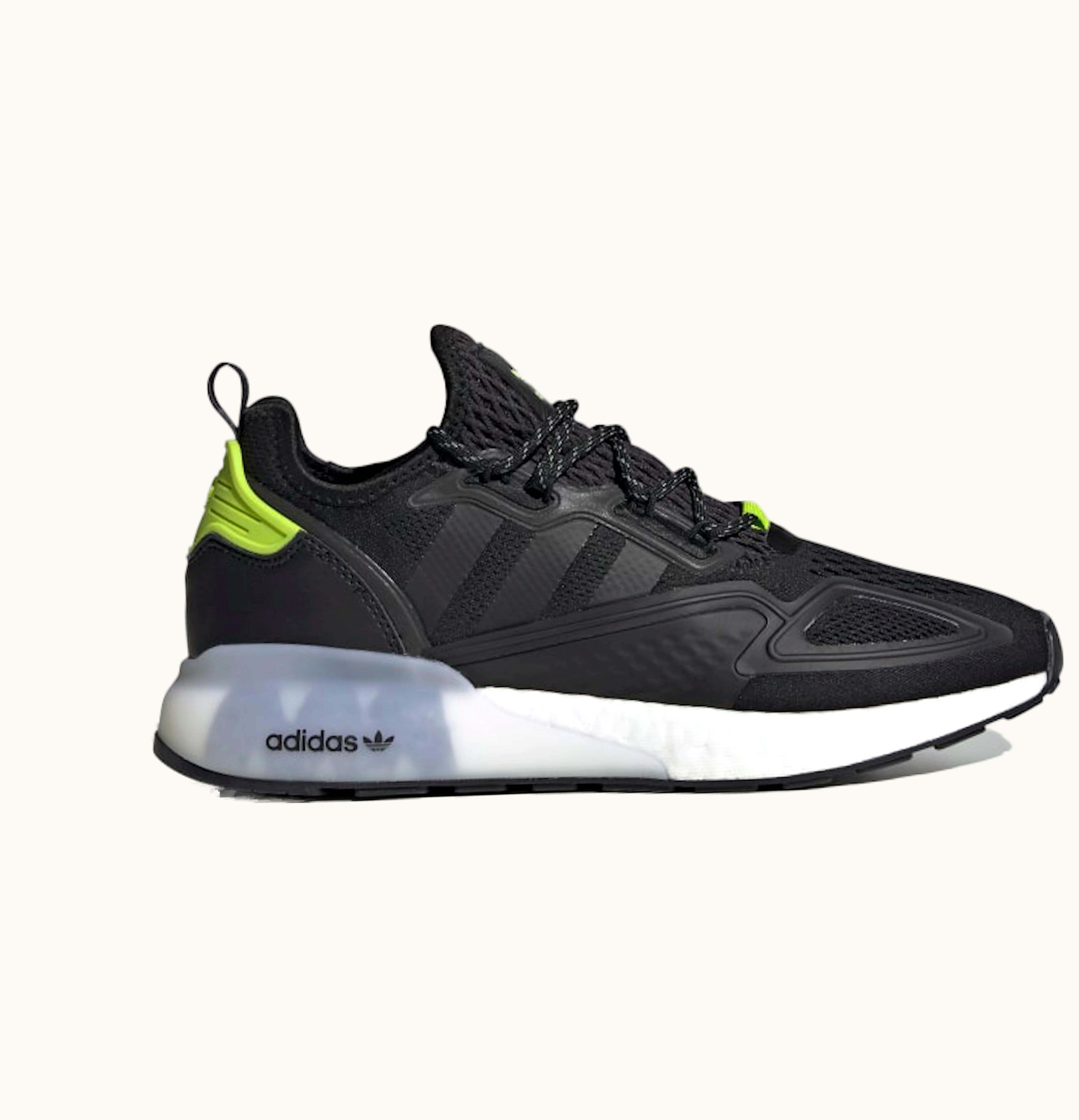 Adidas adidas ZX 2K Boost Black Semi Solar Slime