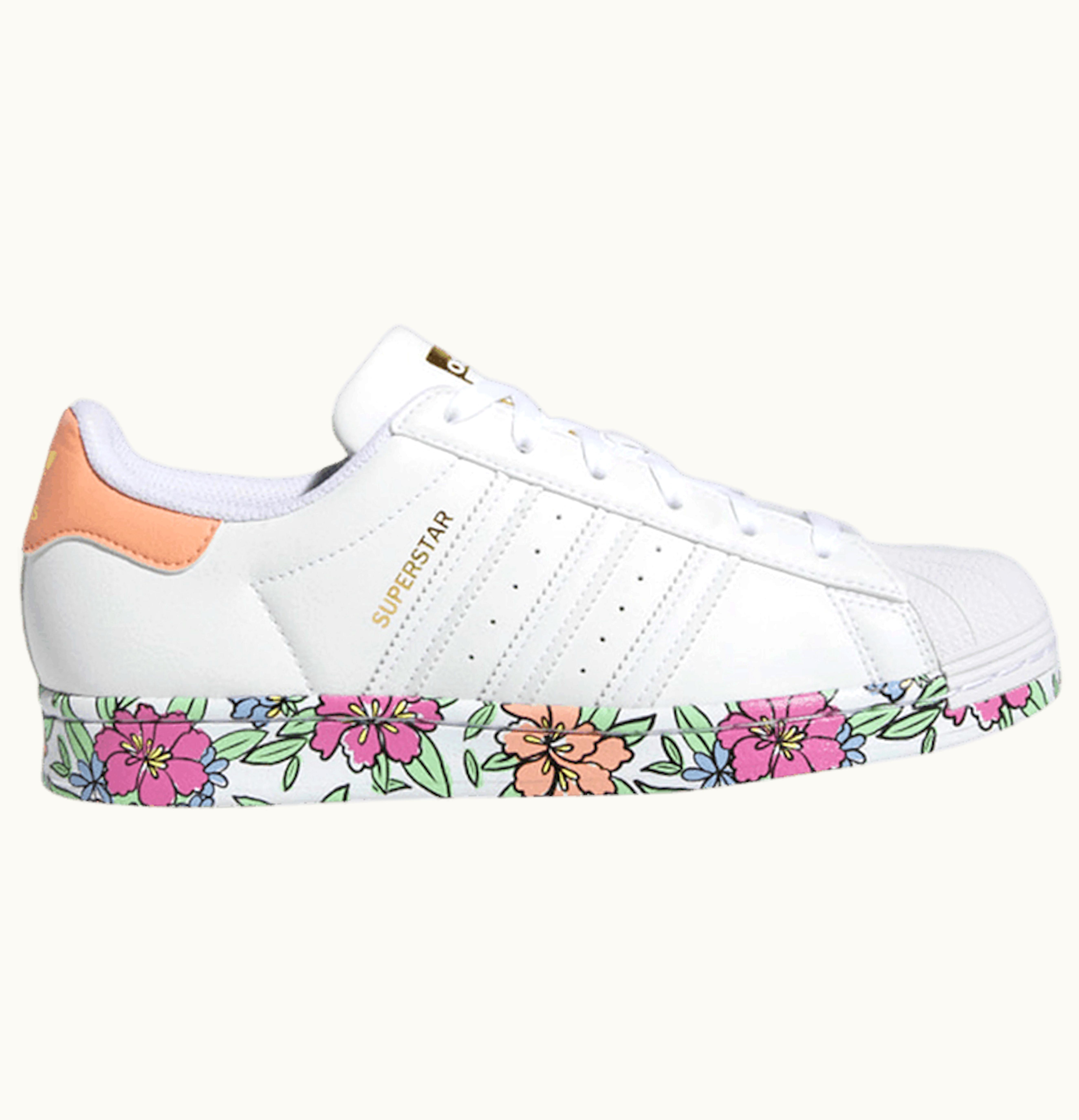 Adidas adidas Superstar White Blush Floral W