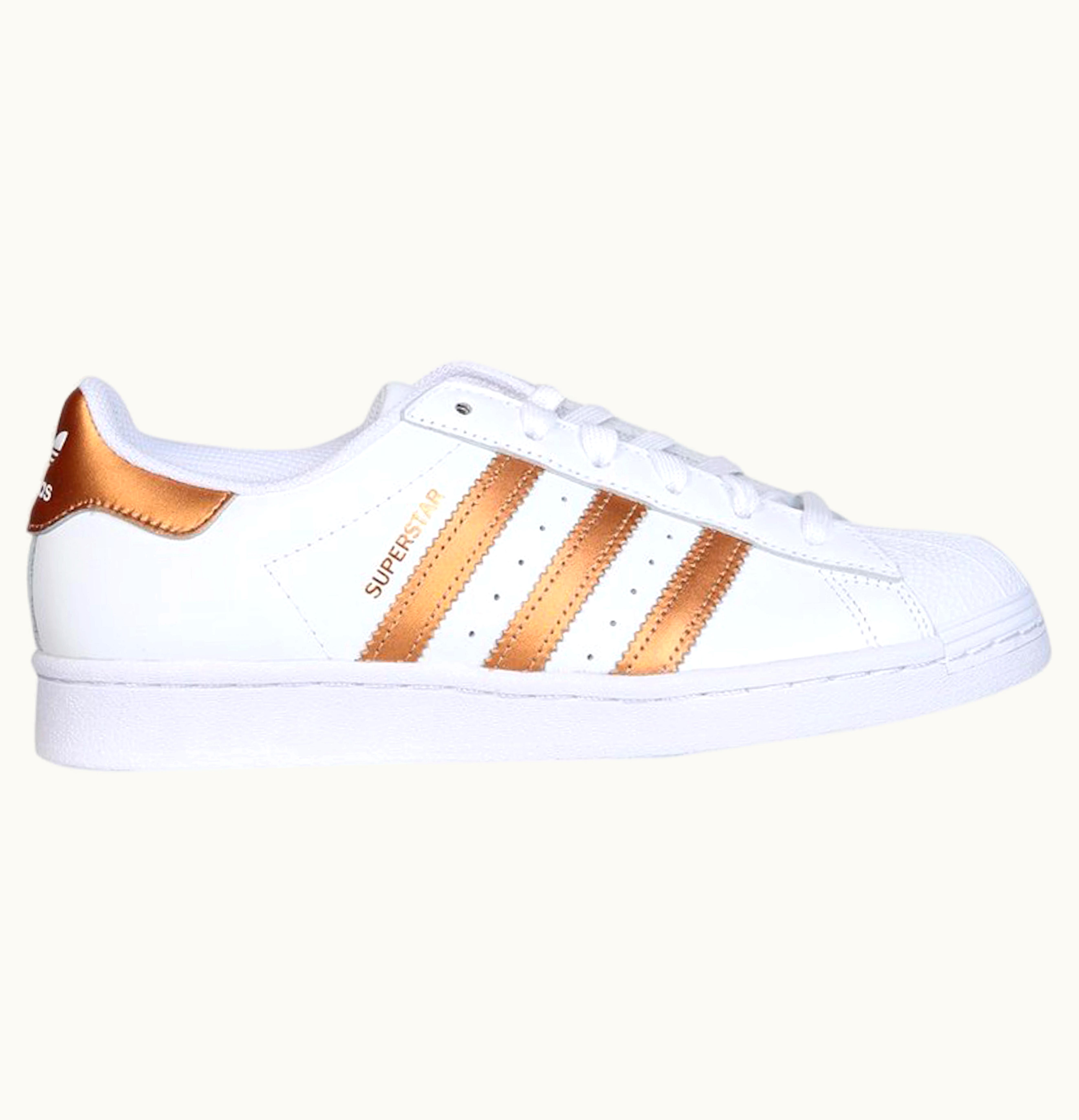 Adidas adidas Superstar White Copper Metallic W