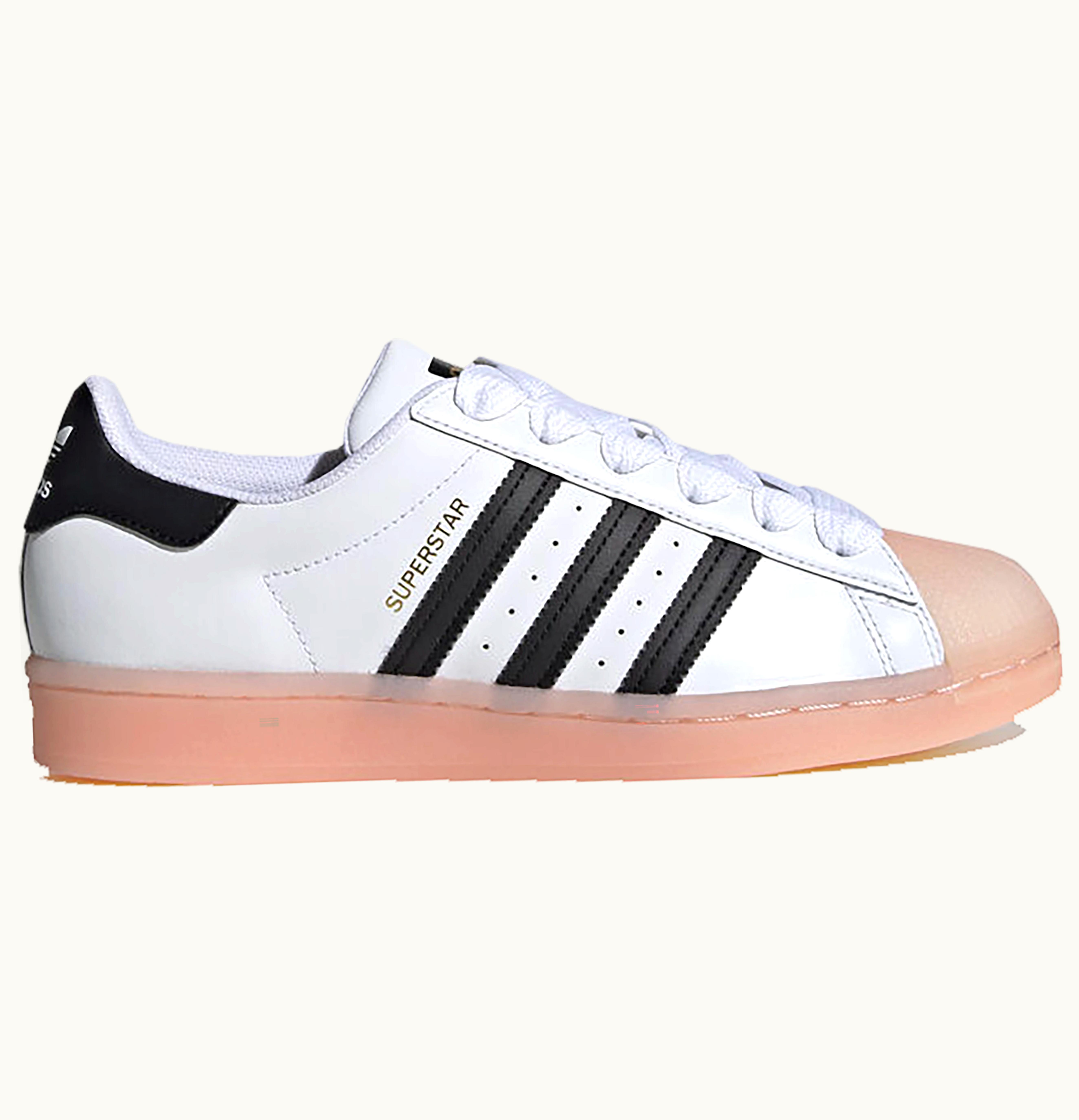 Adidas adidas Superstar White Black Haze Coral W