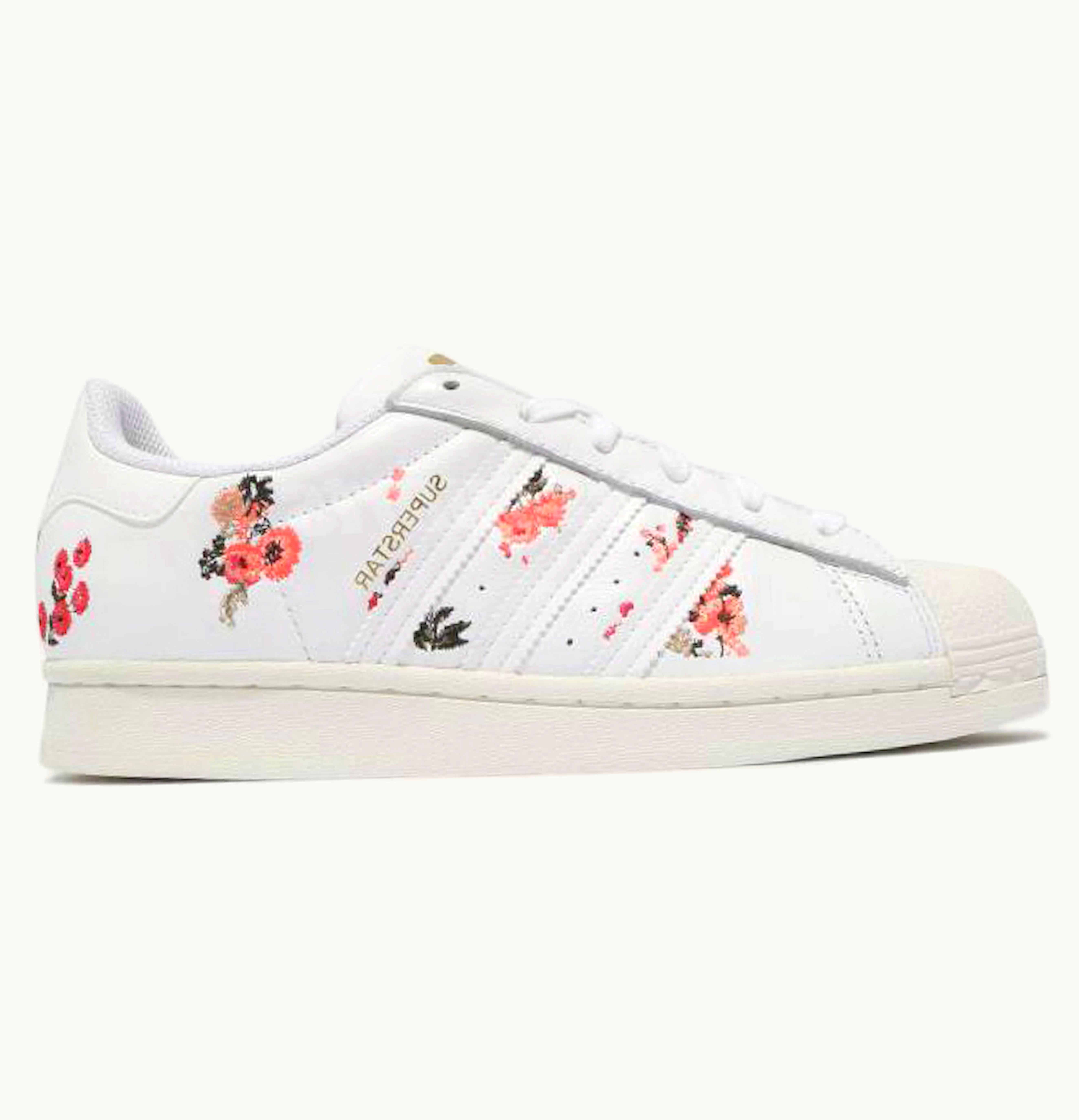 Adidas adidas Superstar White Floral W