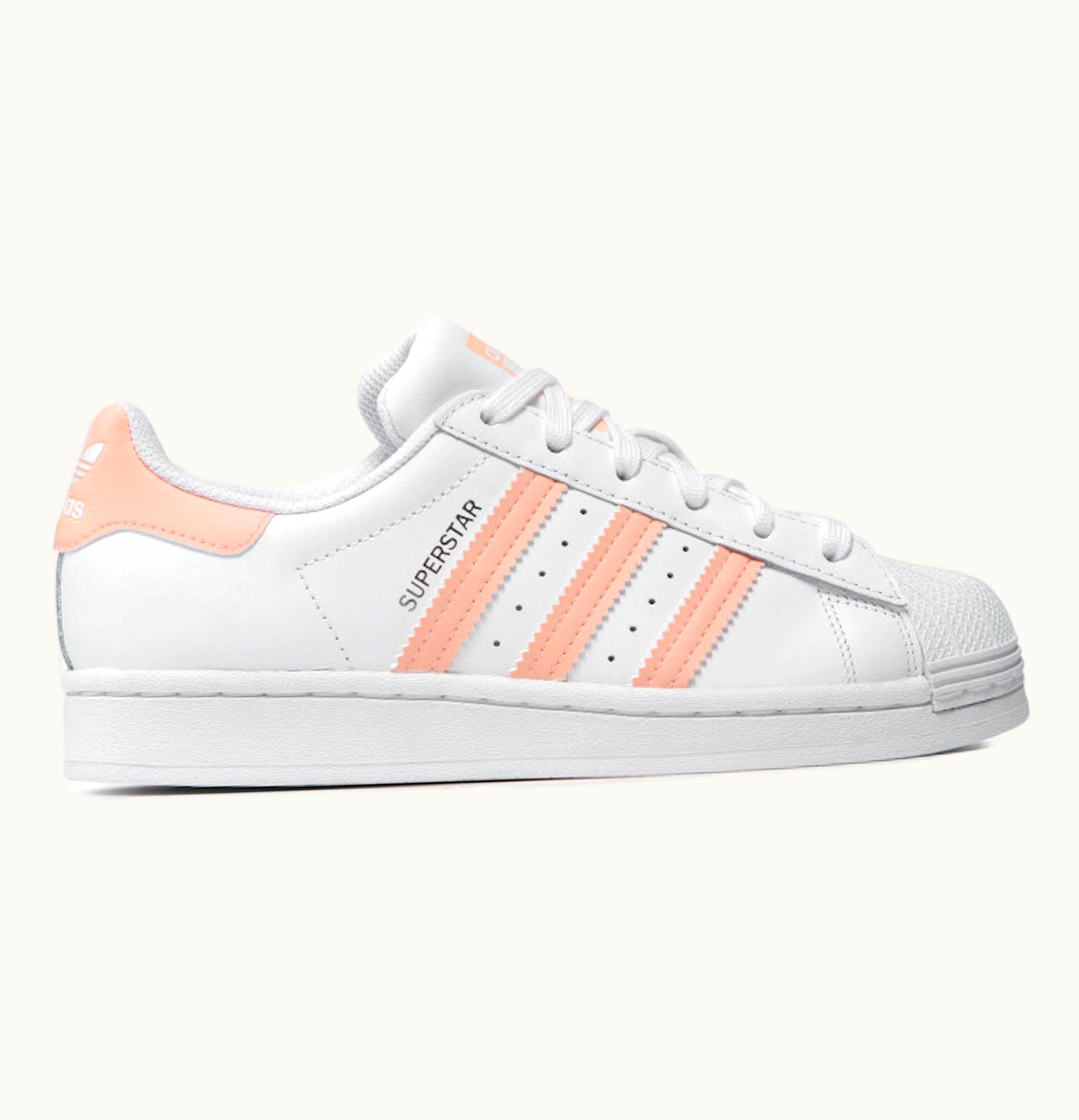 Adidas adidas Superstar Cloud White Haze Coral GS