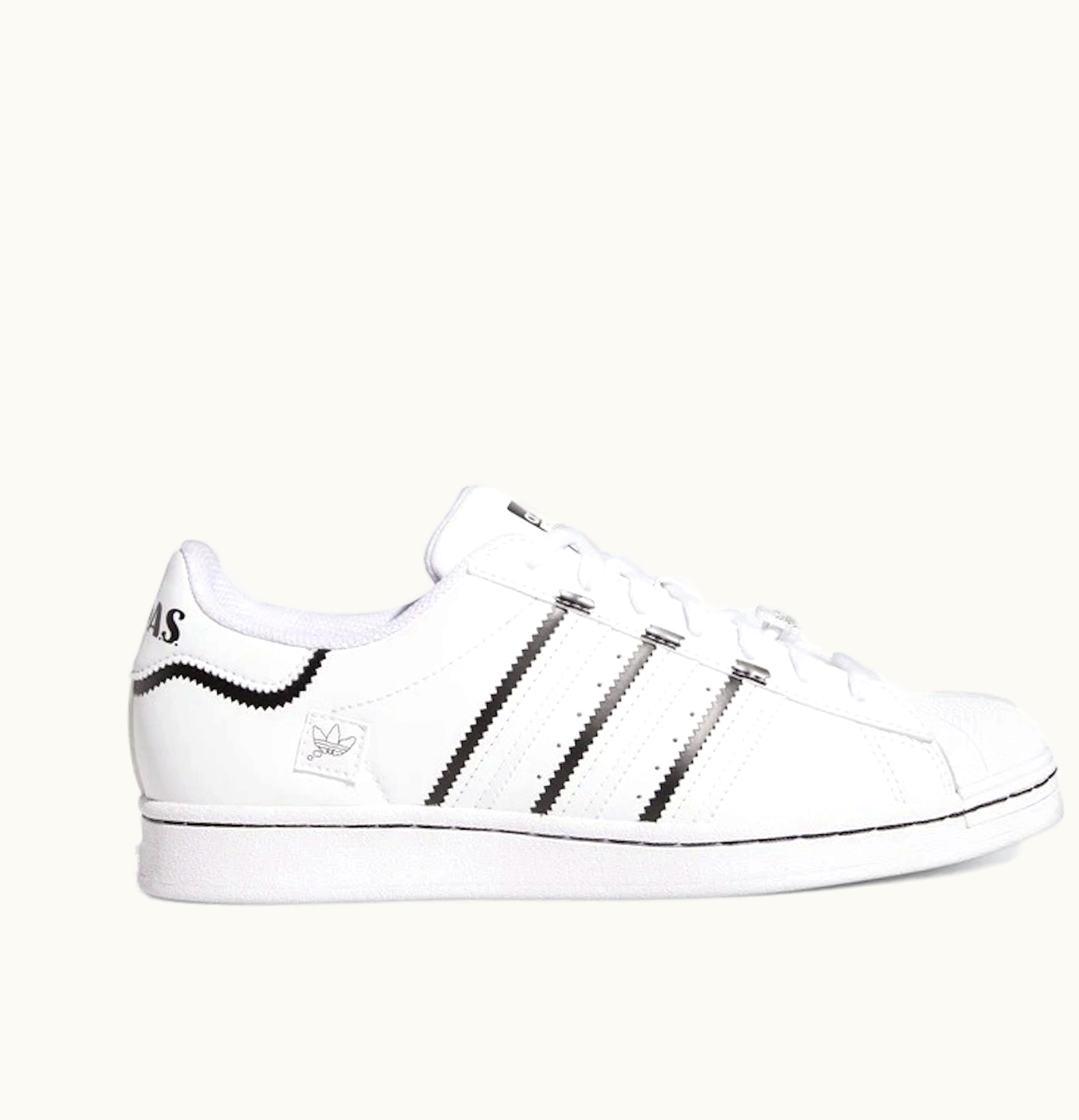Adidas adidas Superstar Thin Stripes White Black