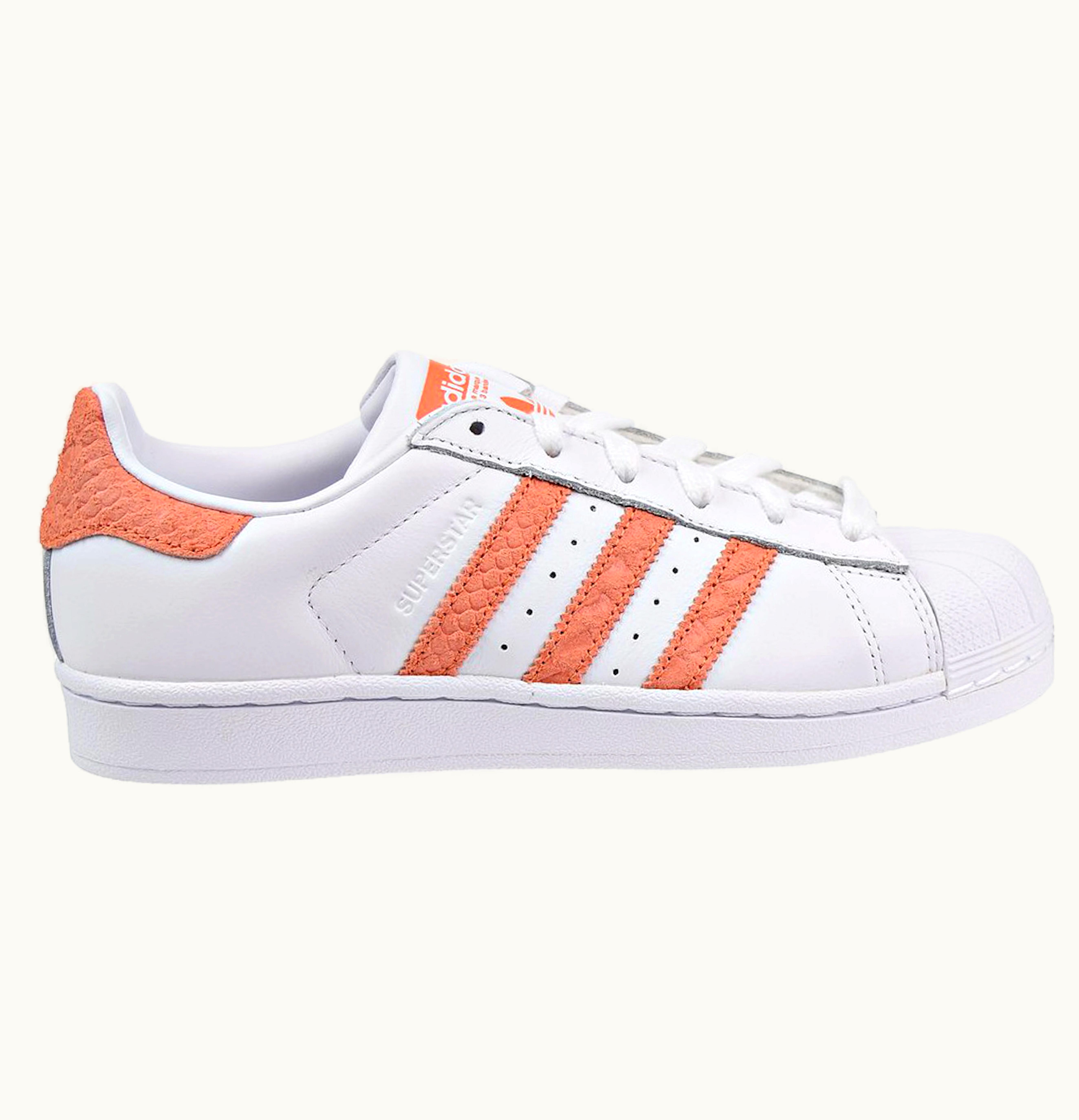 Adidas adidas Superstar Footwear White Chalk Coral W
