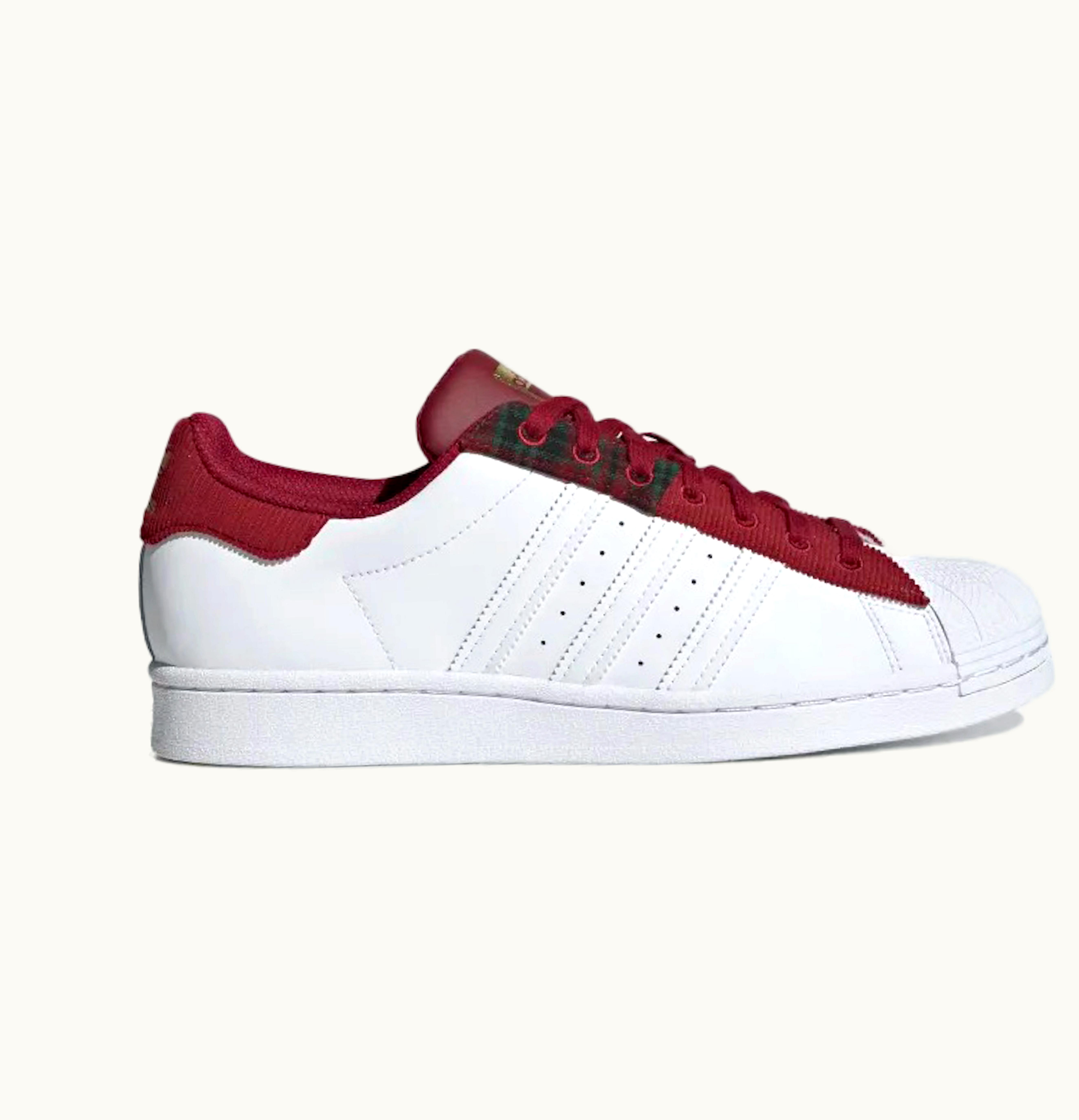 Adidas adidas Superstar Collegiate Burgundy Cloud White