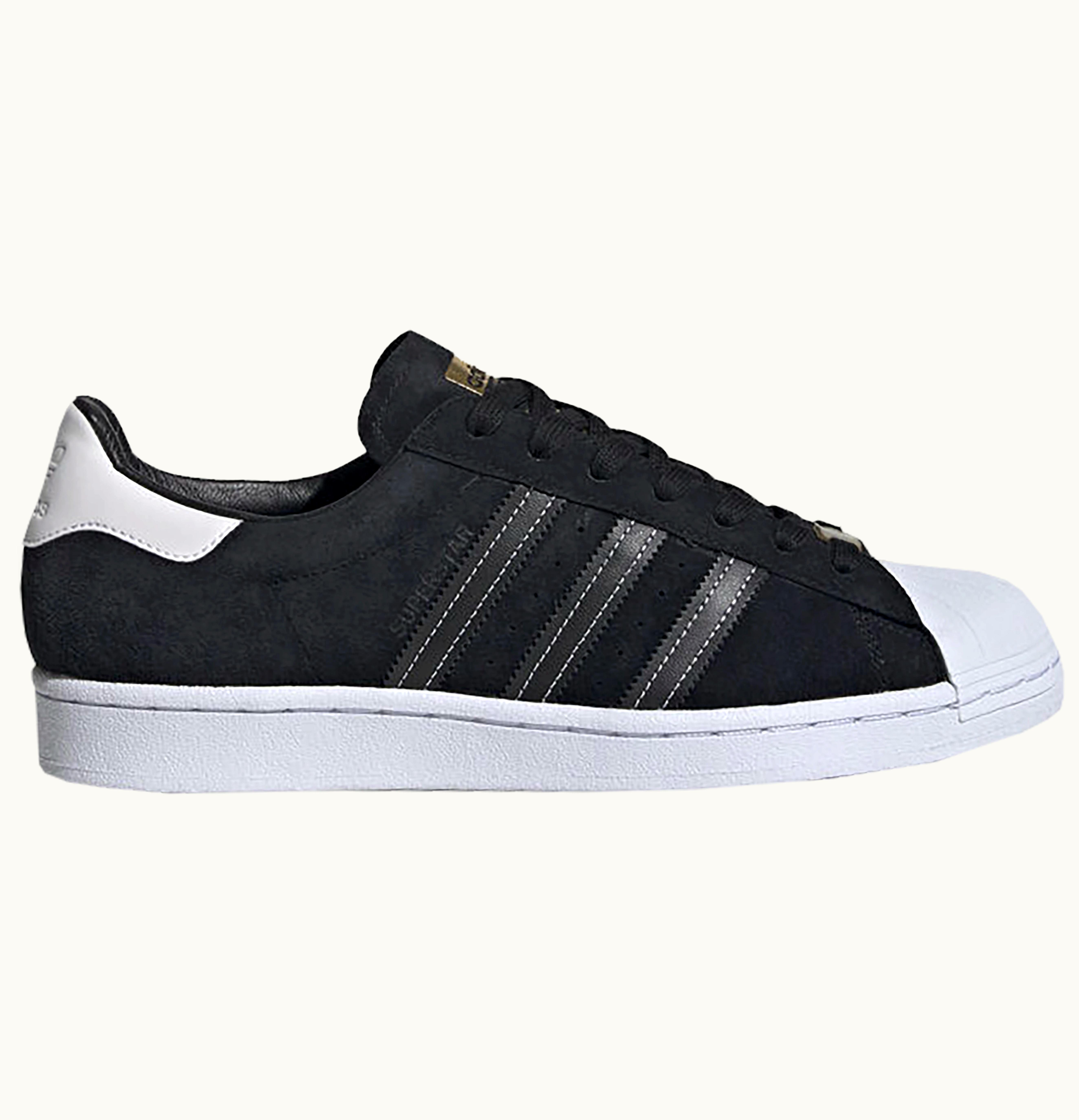 Adidas adidas Superstar Black Suede White