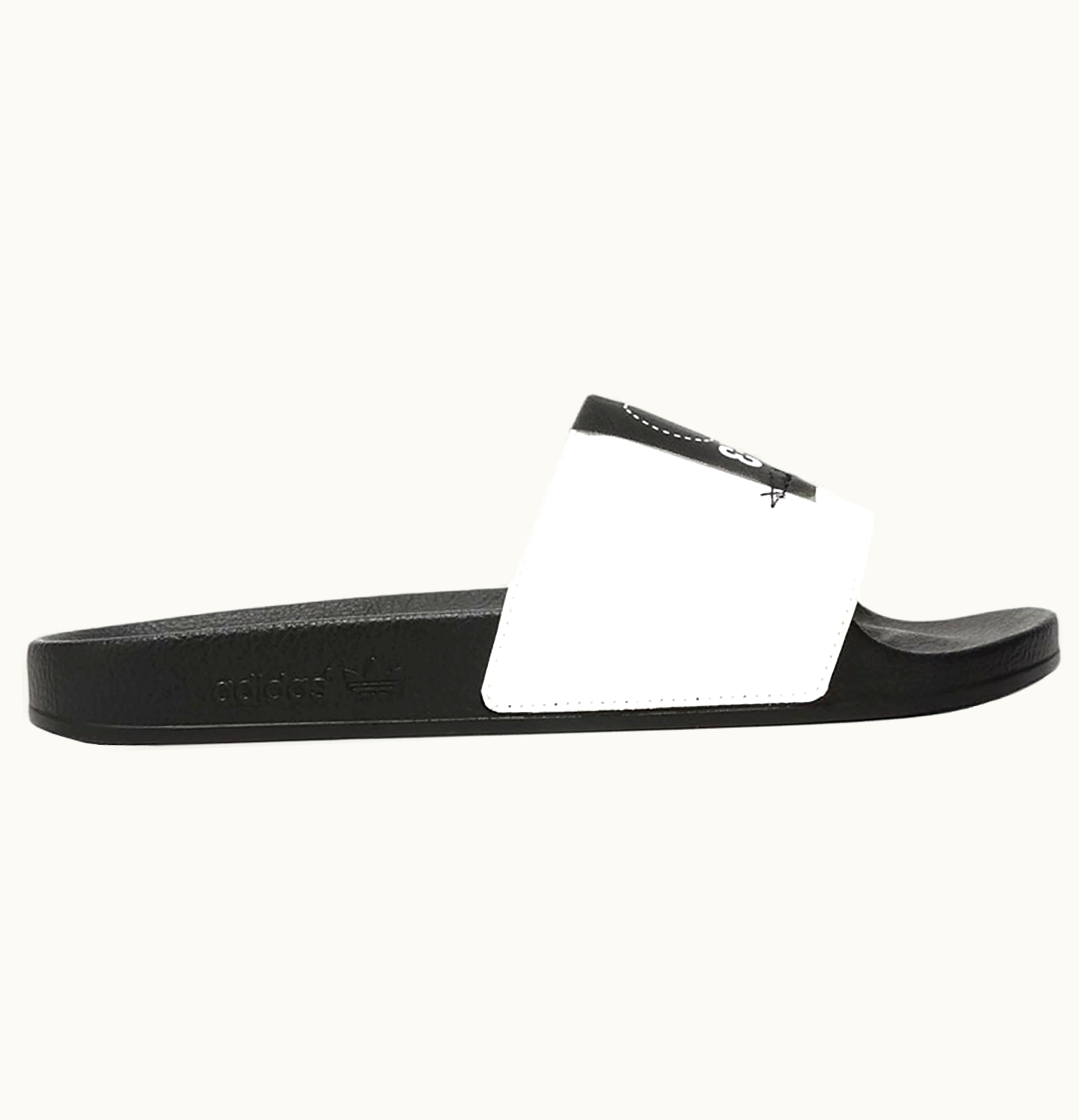 Adidas adidas Y3 Adilette Black White