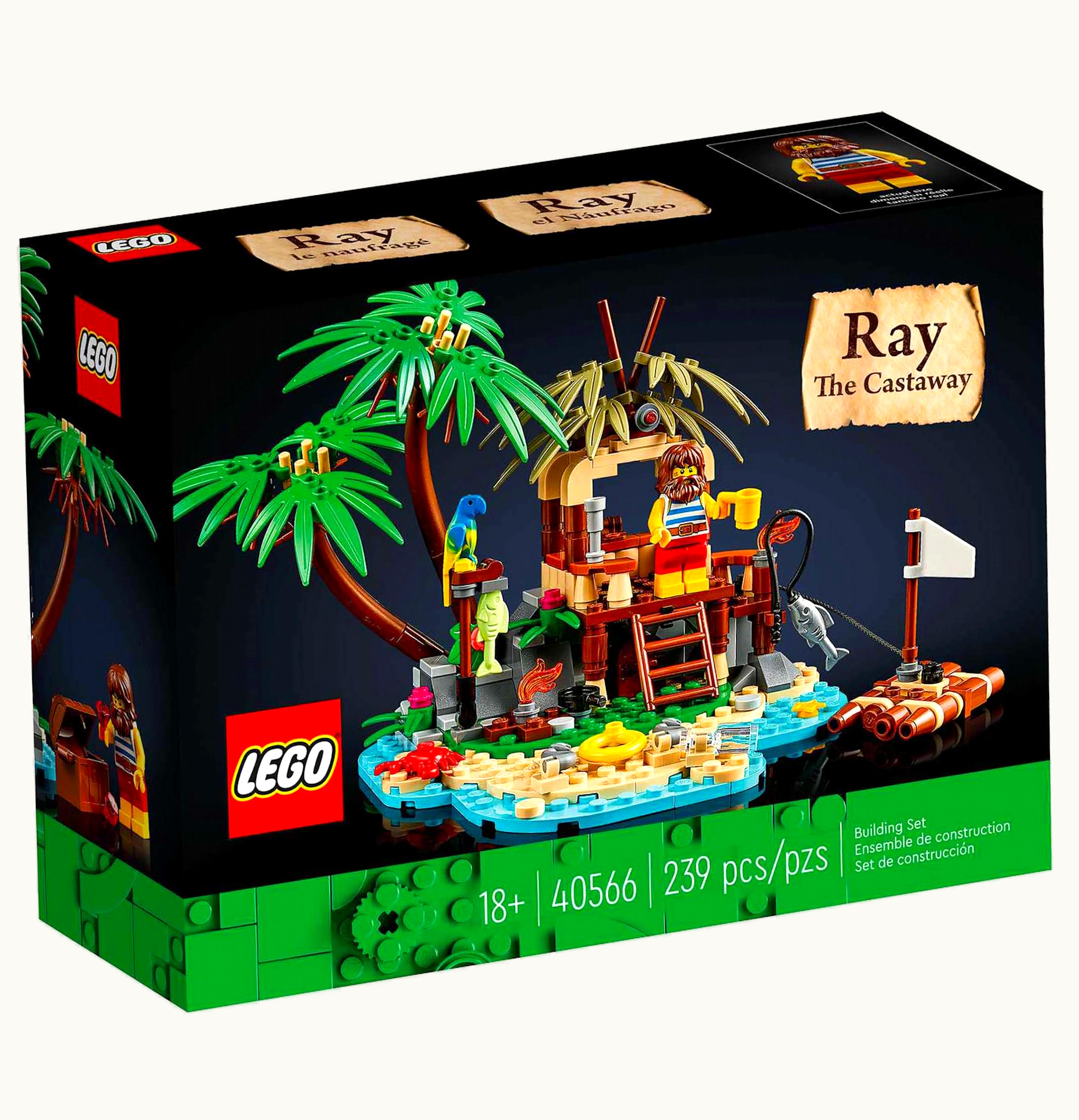 LEGO Ideas Ray The Castaway