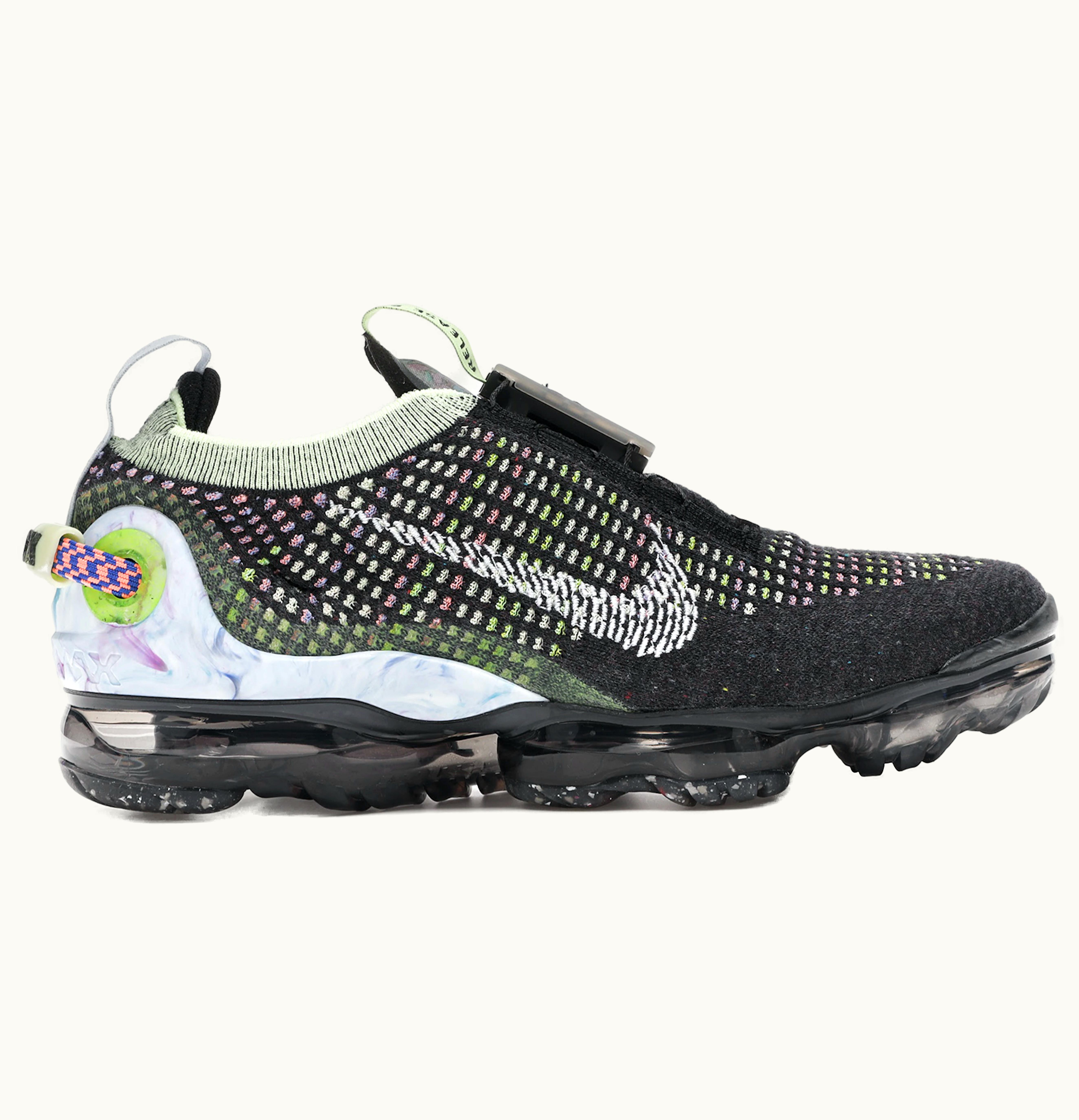 Nike Nike Air VaporMax 2020 Flyknit Black Barely Volt W