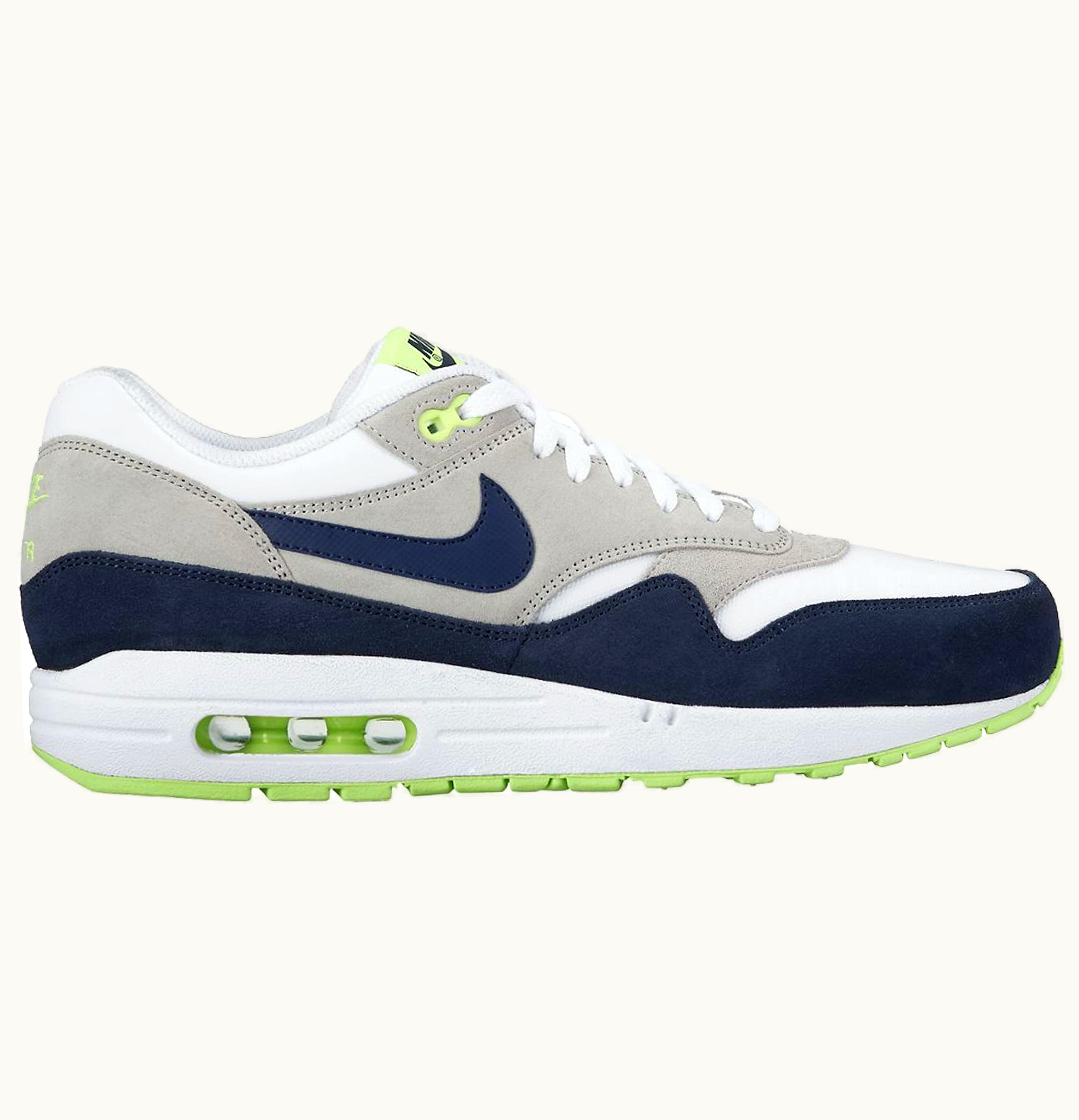 Nike Nike Air Max 1 White Navy Ghost Green