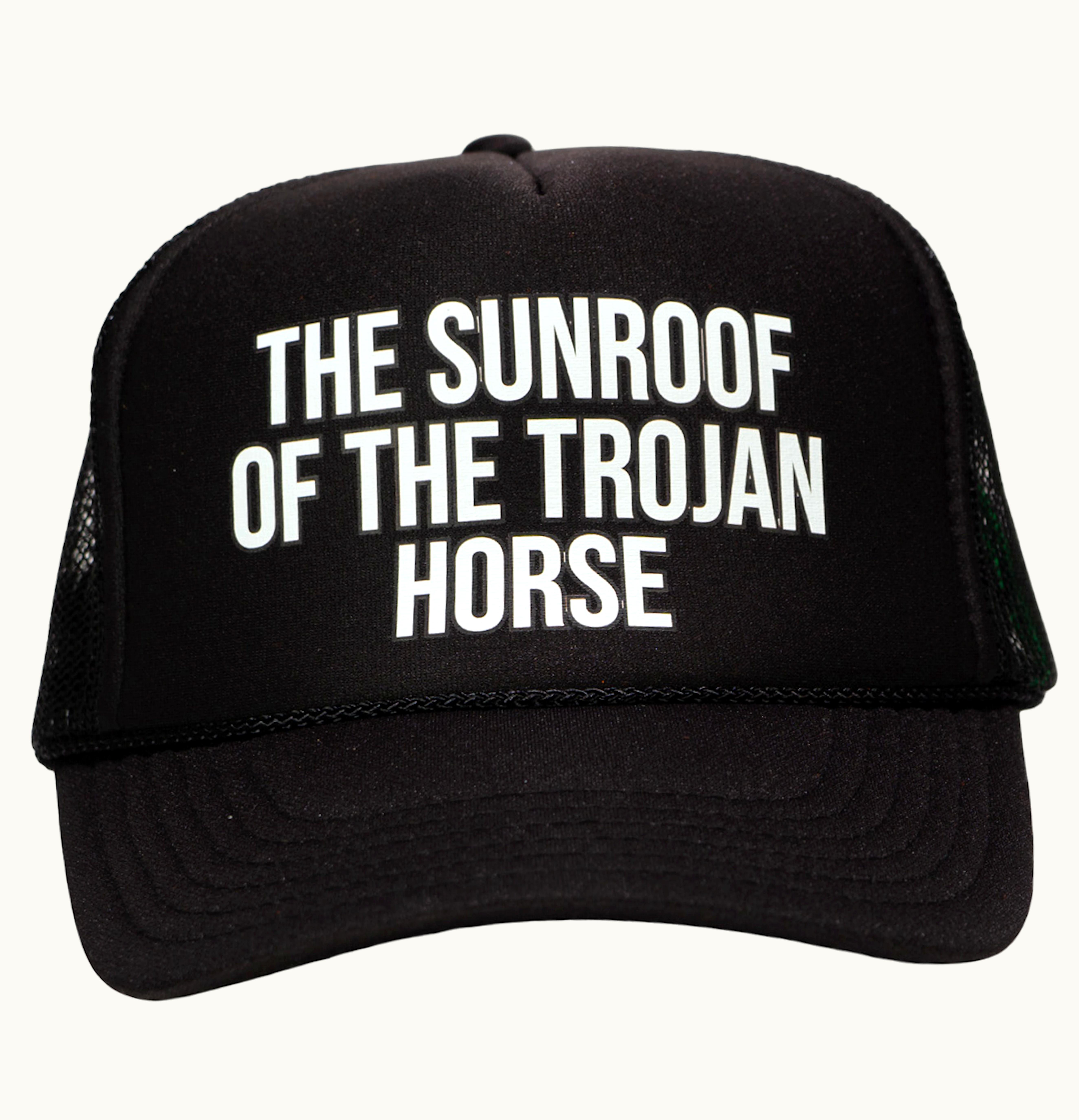 Virgil Abloh Virgil Abloh Brooklyn Museum Trojan Horse Hat Black