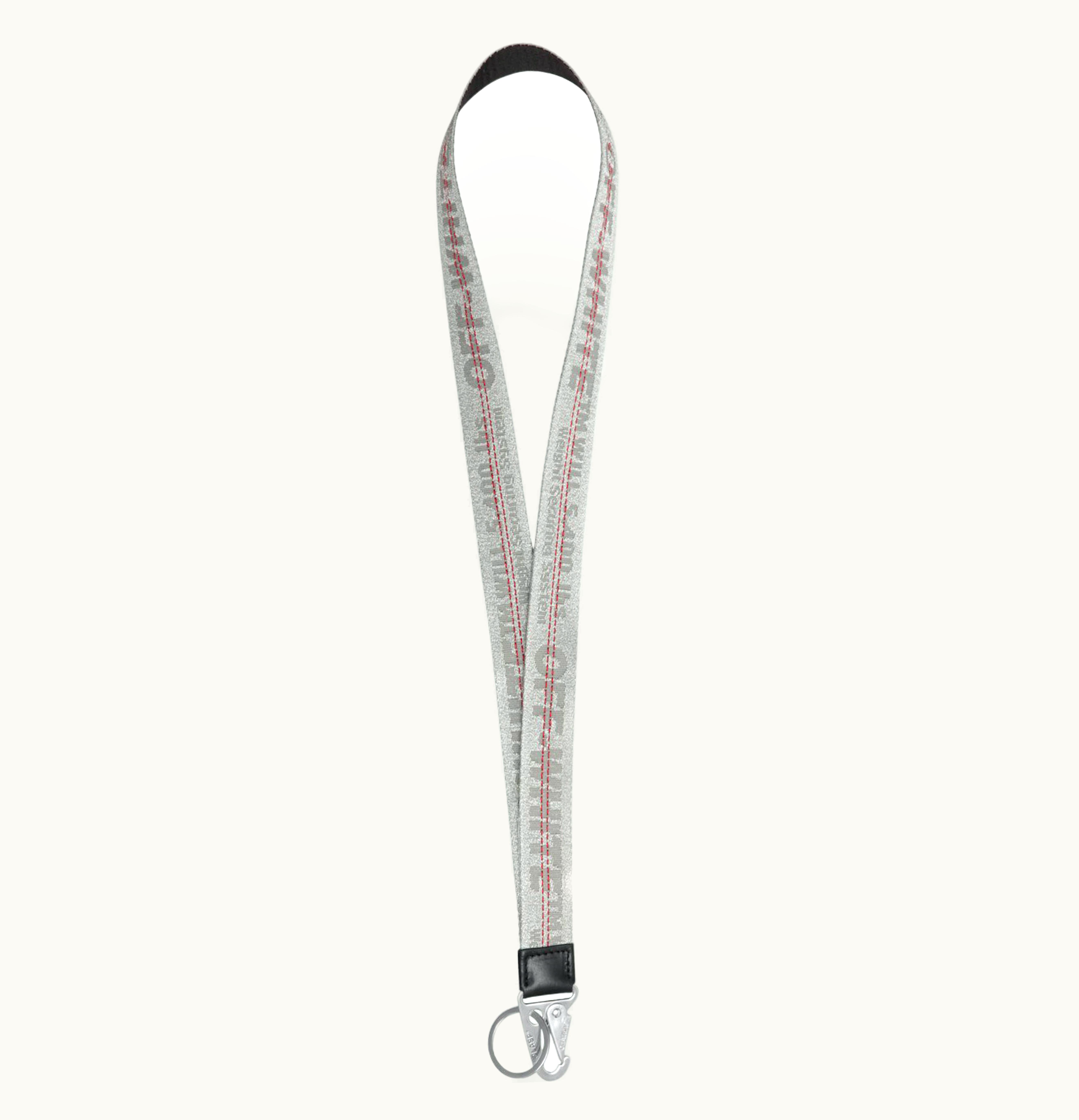 OFF-WHITE OFF WHITE Industrial Neck Keychain Light Grey Light Grey