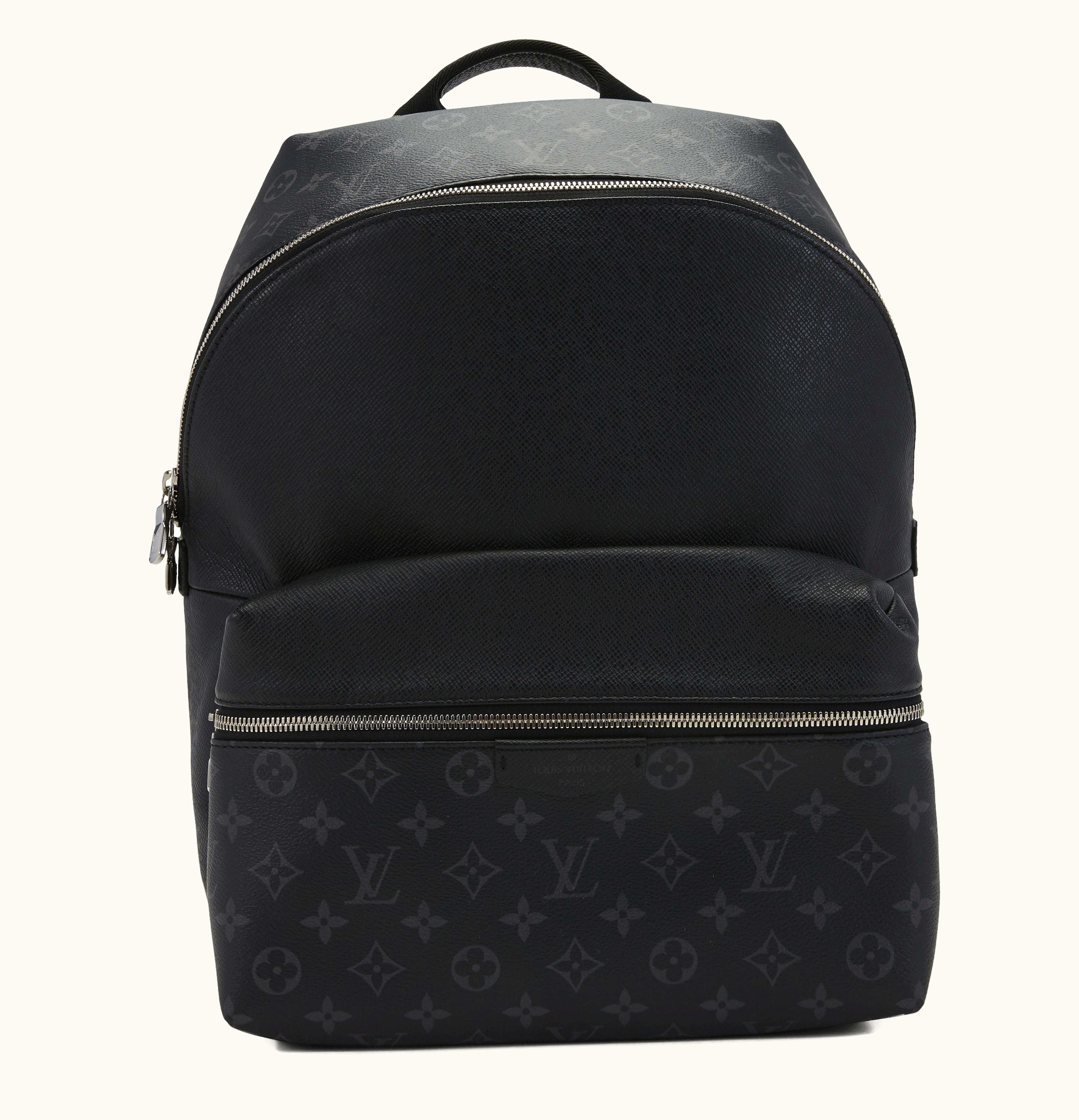Louis Vuitton Louis Vuitton Discovery Backpack Monogram Eclipse Taiga PM Black