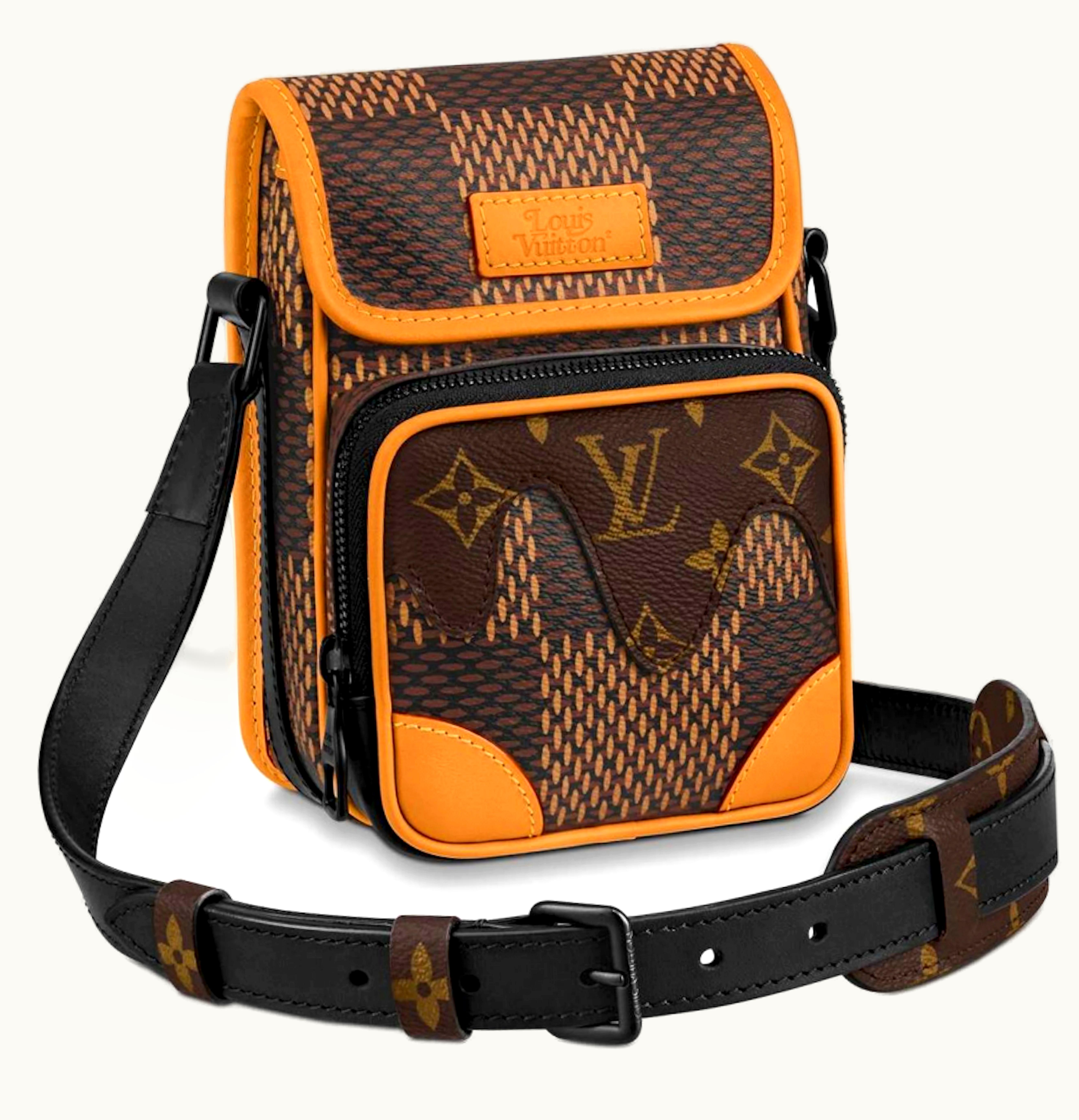 Louis Vuitton Louis Vuitton x Nigo Amazone Messenger Damier Ebene Giant Nano Brown