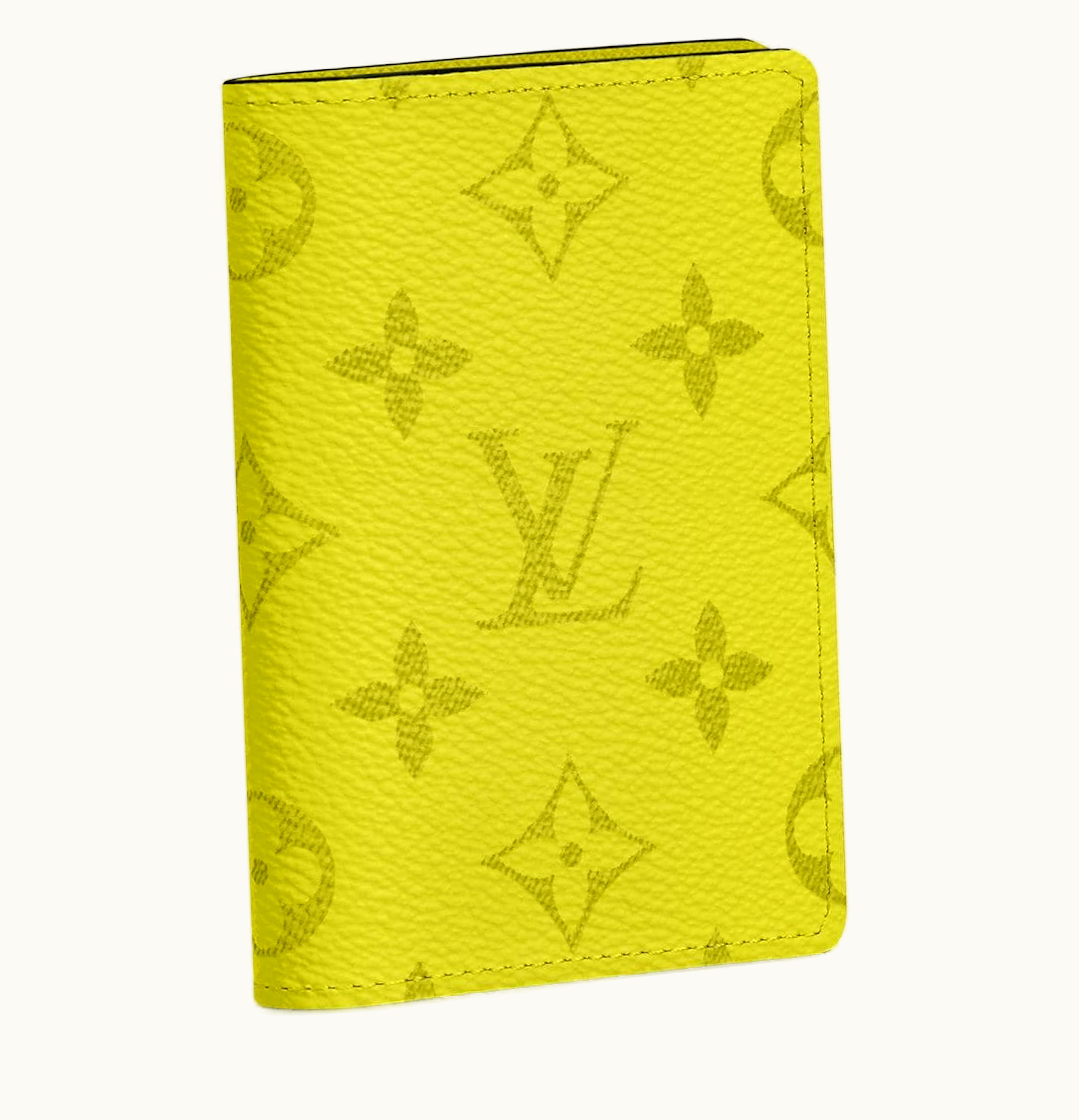 Louis Vuitton Louis Vuitton Pocket Organizer Monogram Bahia Yellow