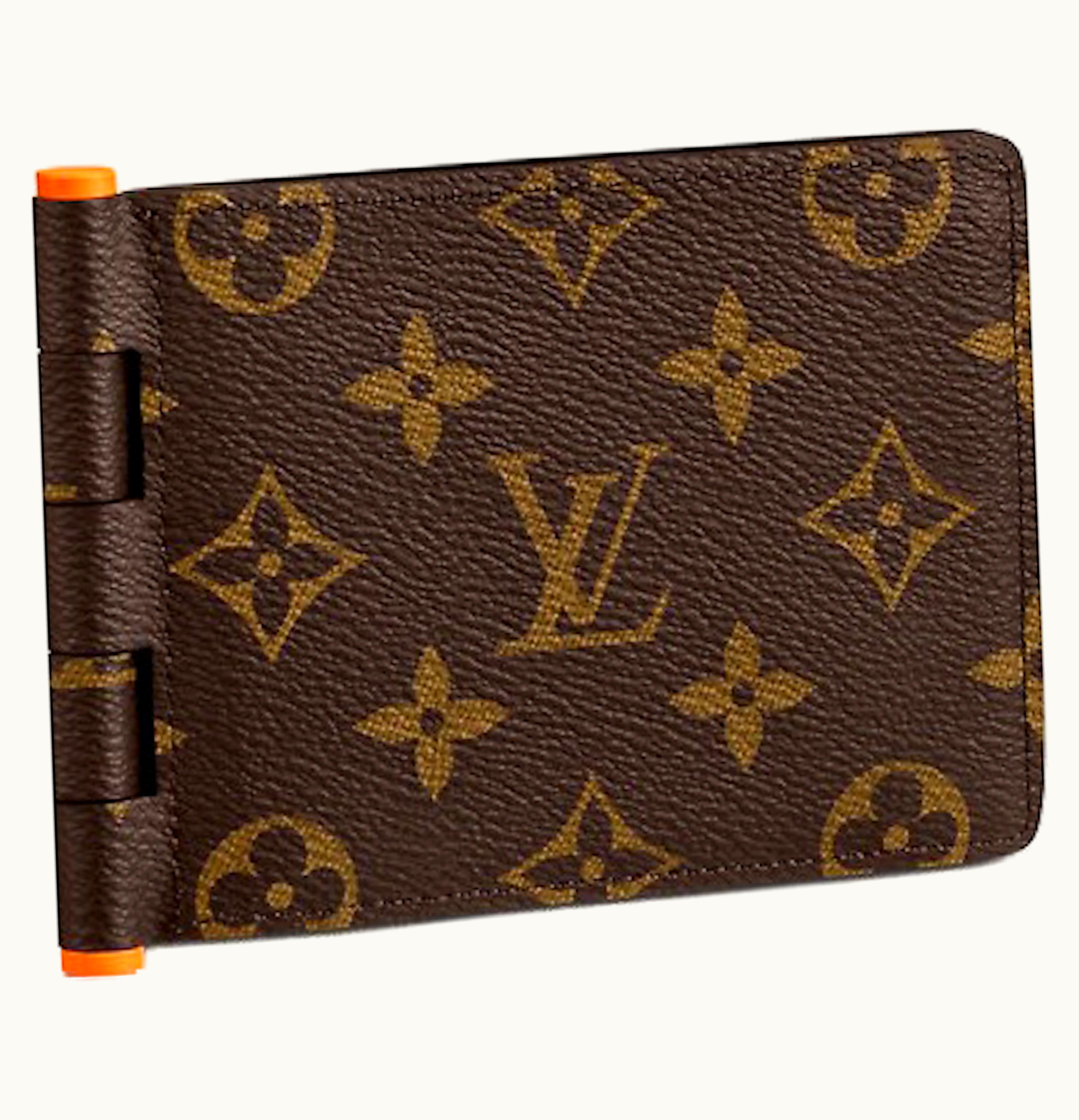 Louis Vuitton Louis Vuitton Multiple Wallet Monogram Solar Ray Orange Brown