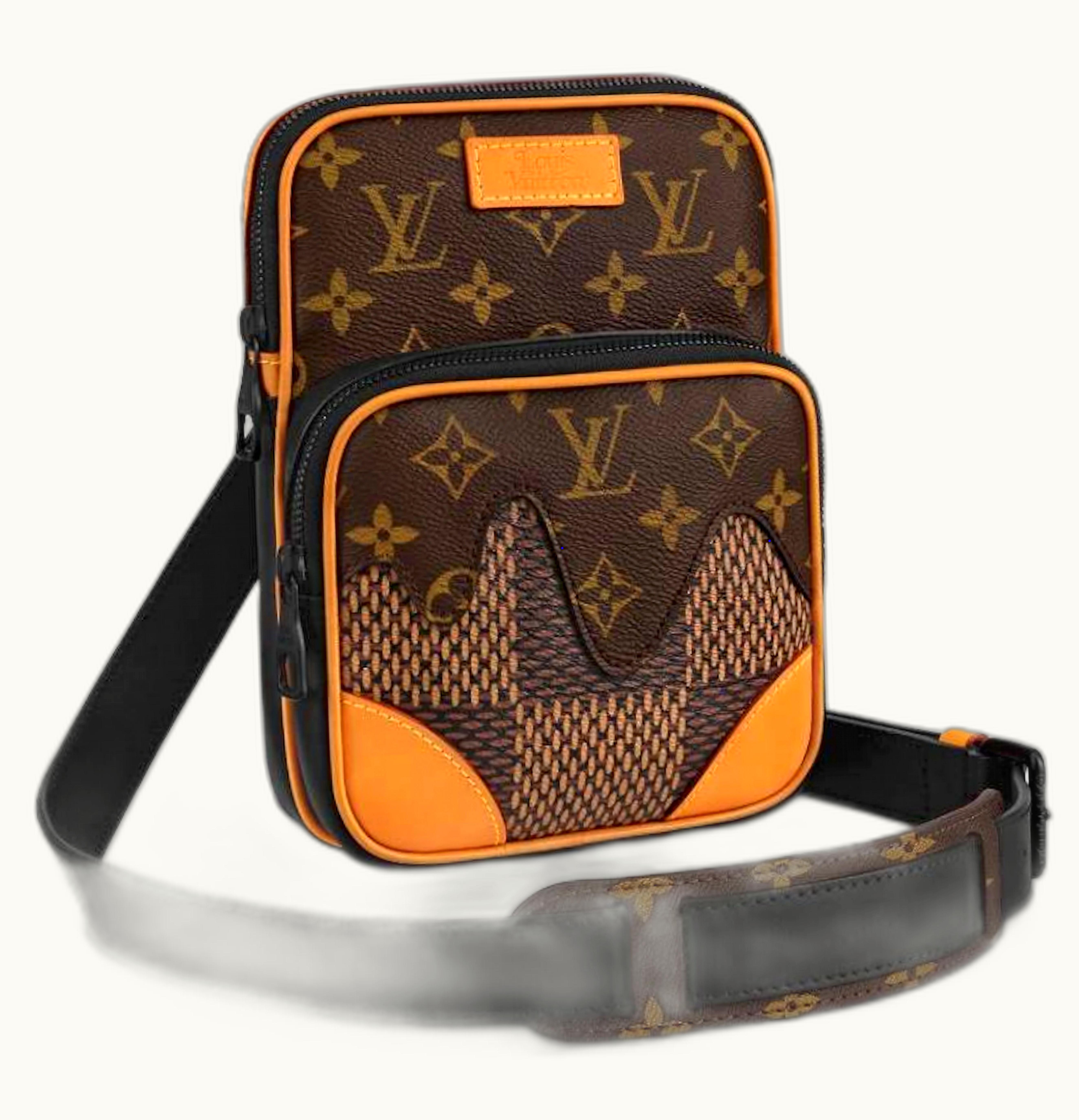 Louis Vuitton Louis Vuitton x Nigo Amazone Sling Bag Damier Ebene Giant Brown