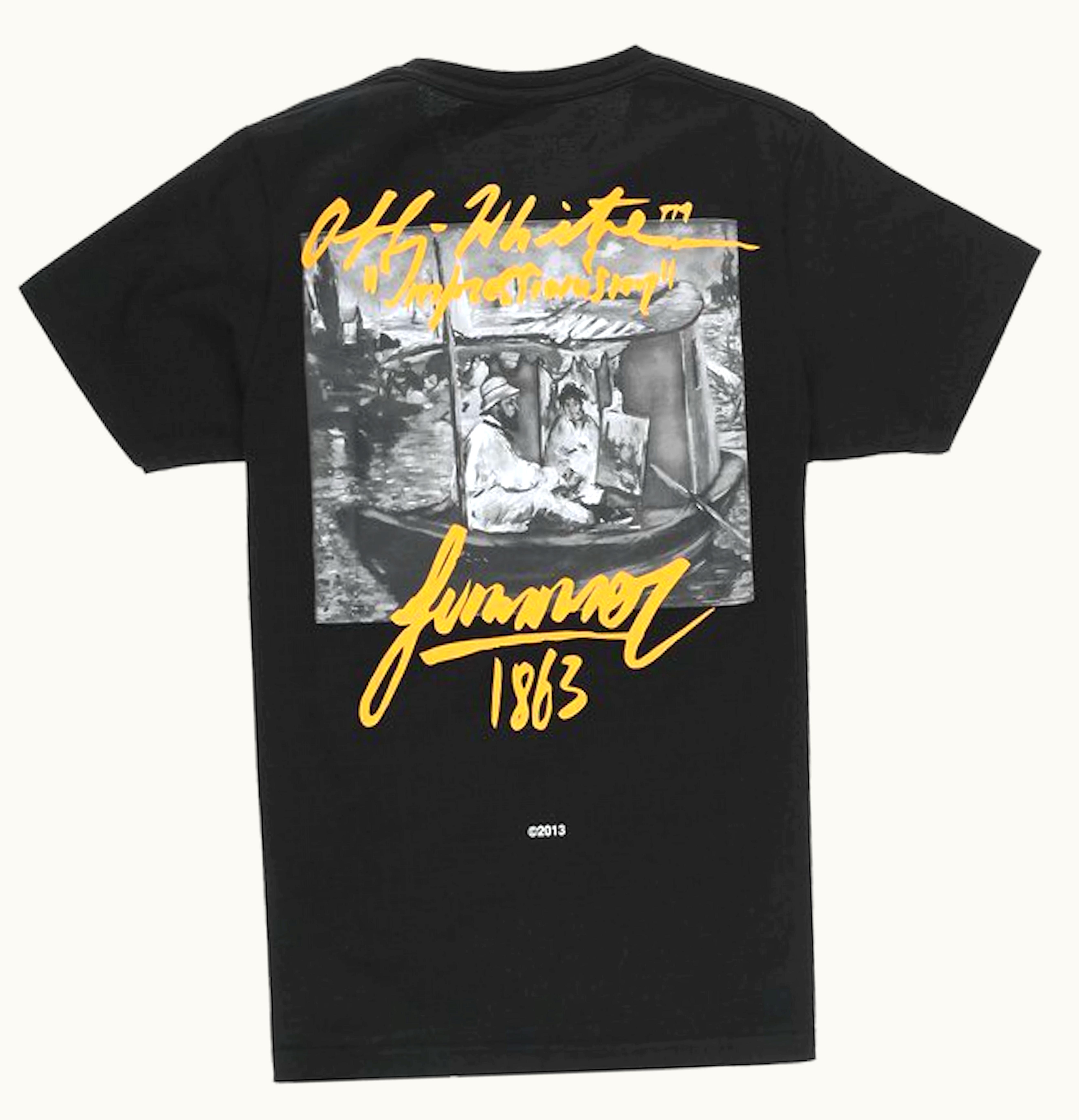 OFF-WHITE OFF WHITE Oversized Summer T Shirt Black