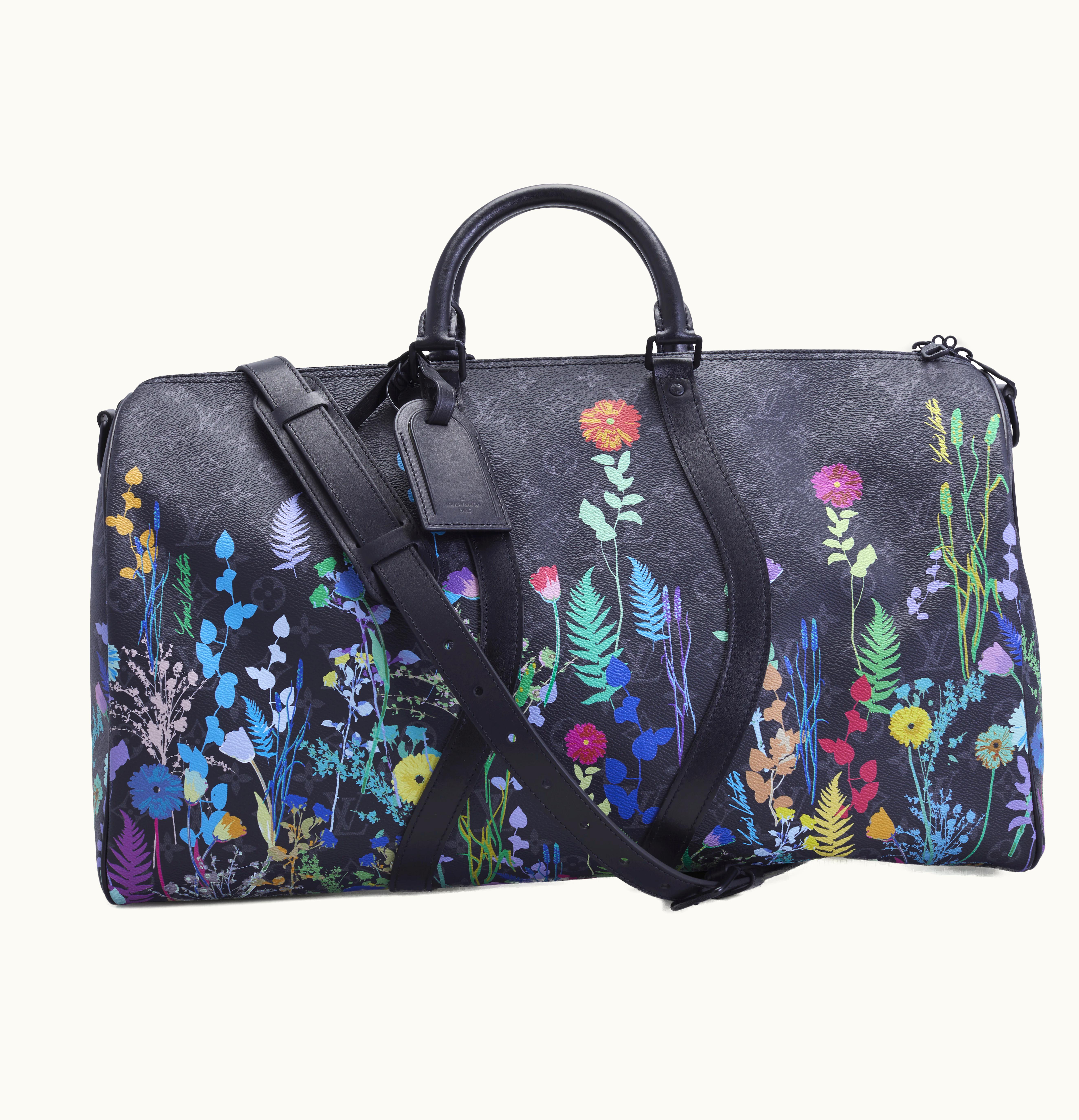 Louis Vuitton Louis Vuitton Keepall Bandouliere Monogram Eclipse 50 Foliage