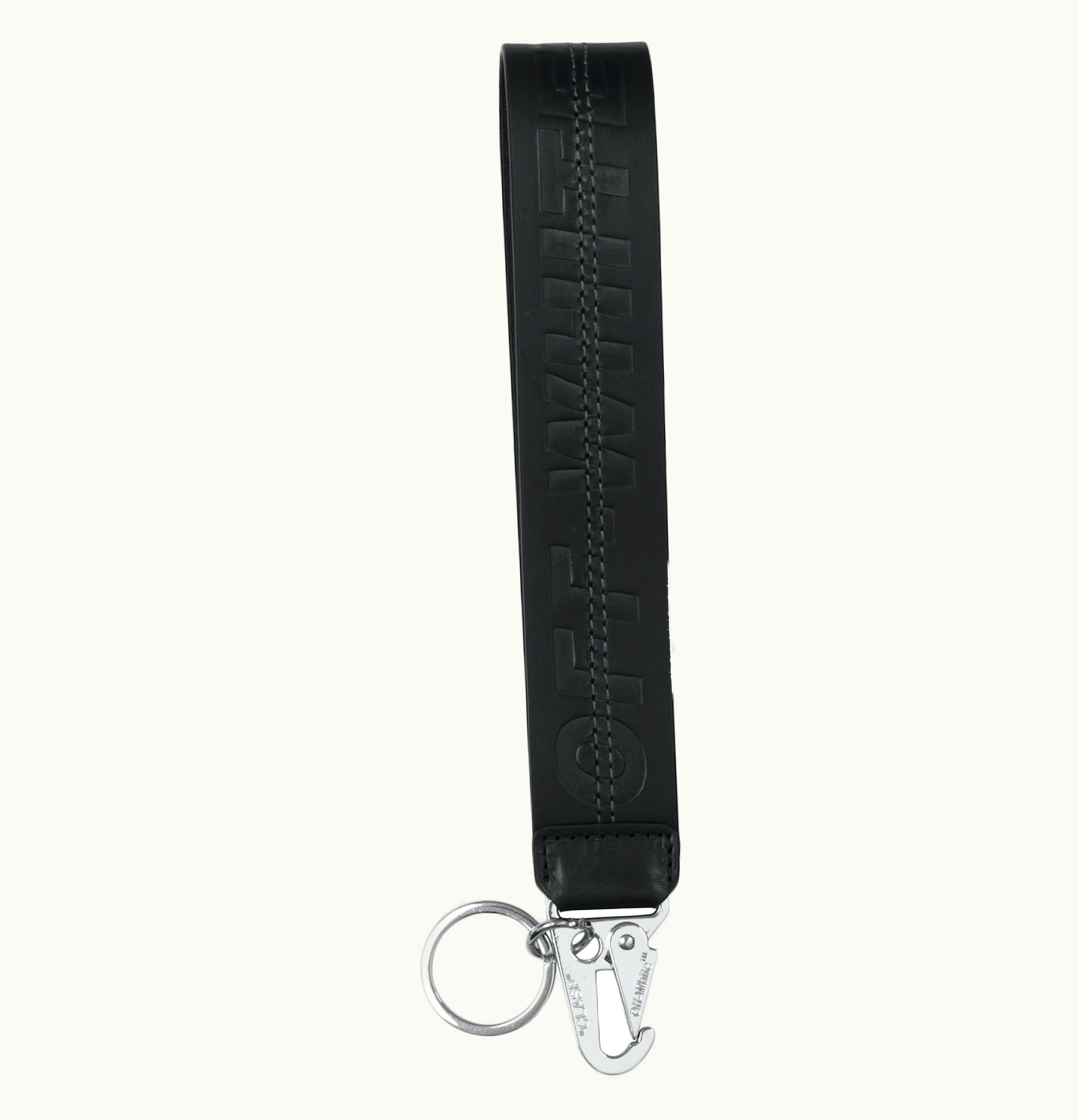 OFF-WHITE OFF WHITE Industrial Keychain SS19 Black