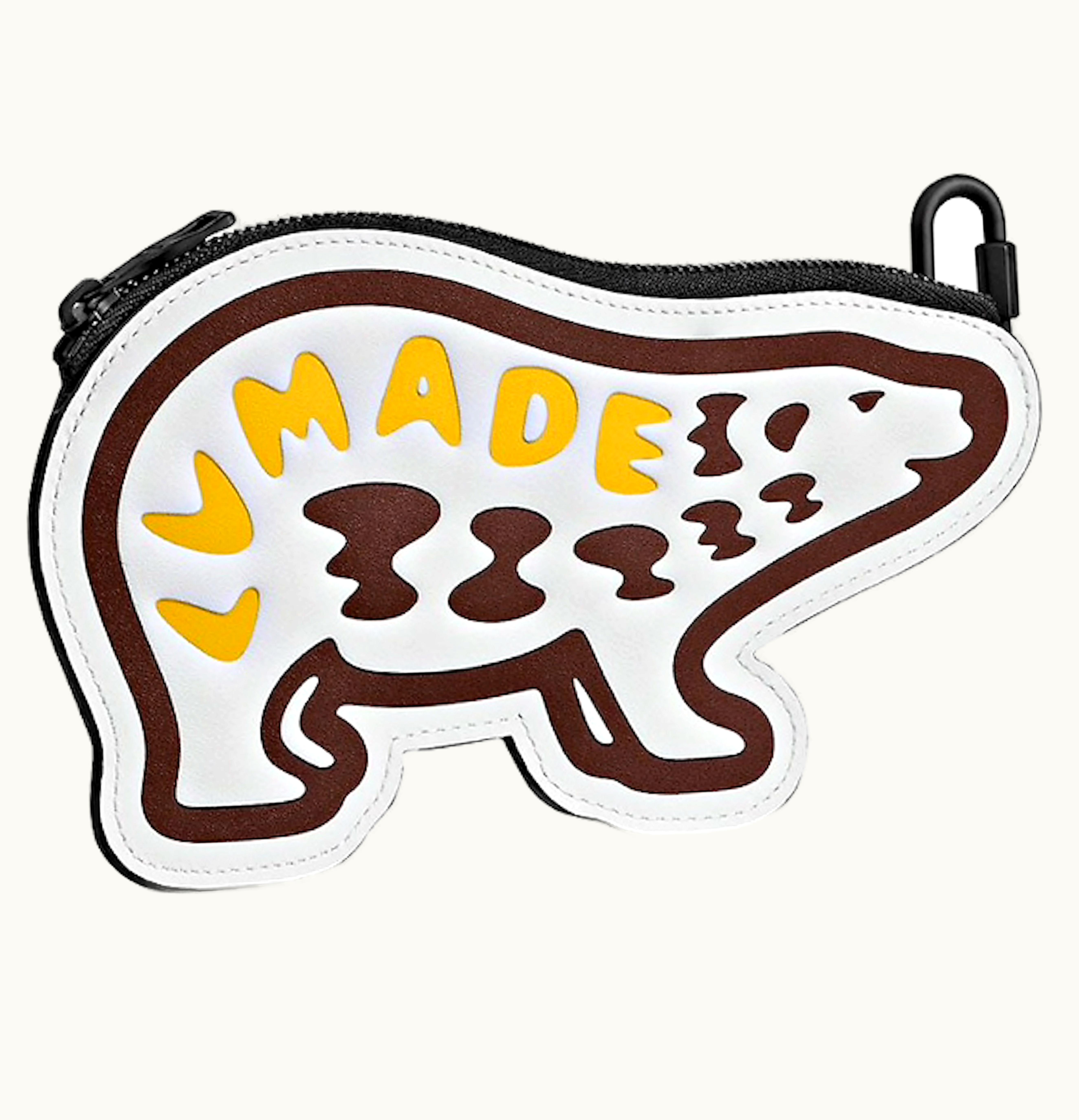 Louis Vuitton Louis Vuitton x Nigo Bear Coin Card Holder Damier Ebene Giant Brown