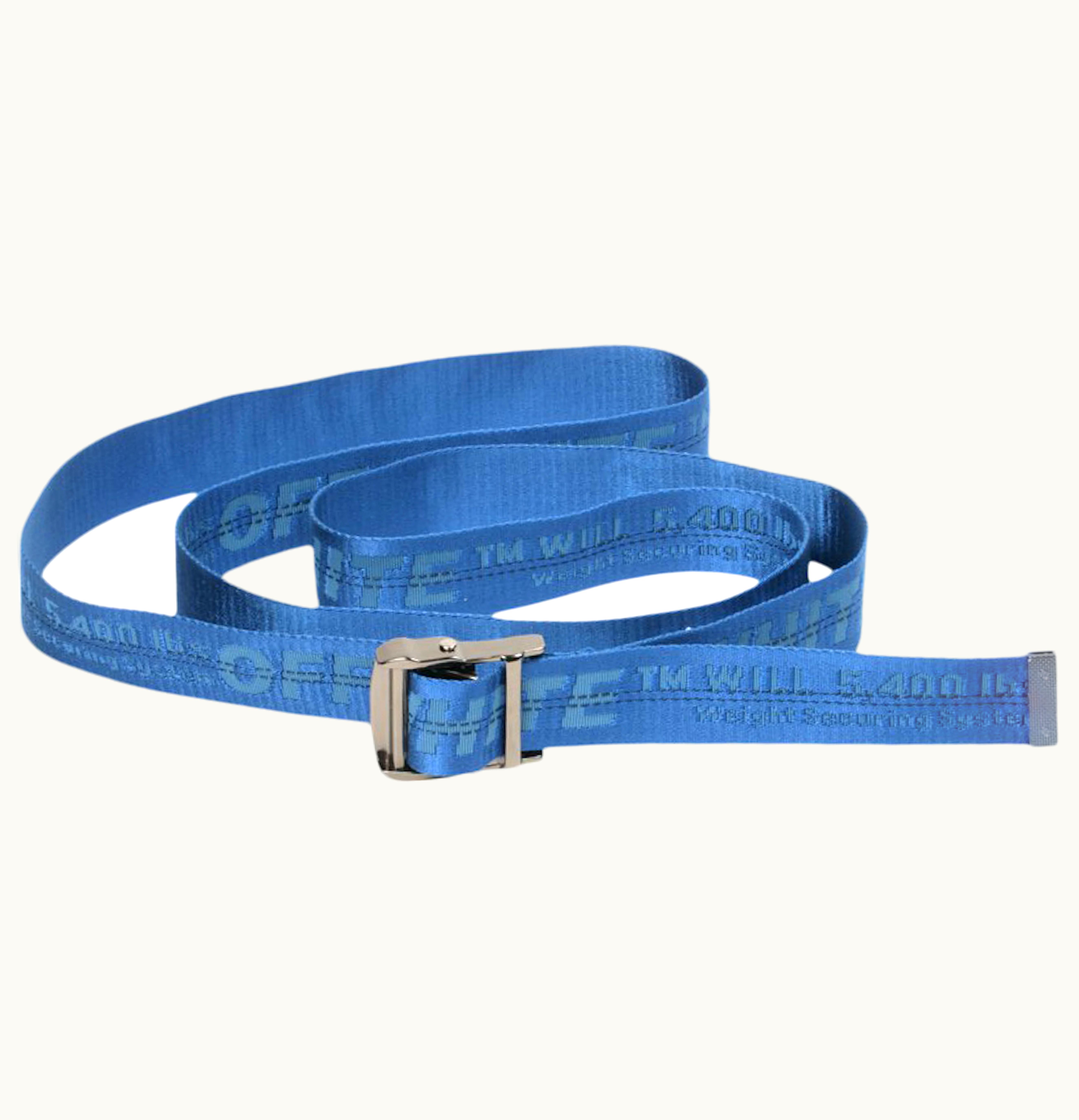 OFF-WHITE OFF WHITE Industrial Belt Blue Blue