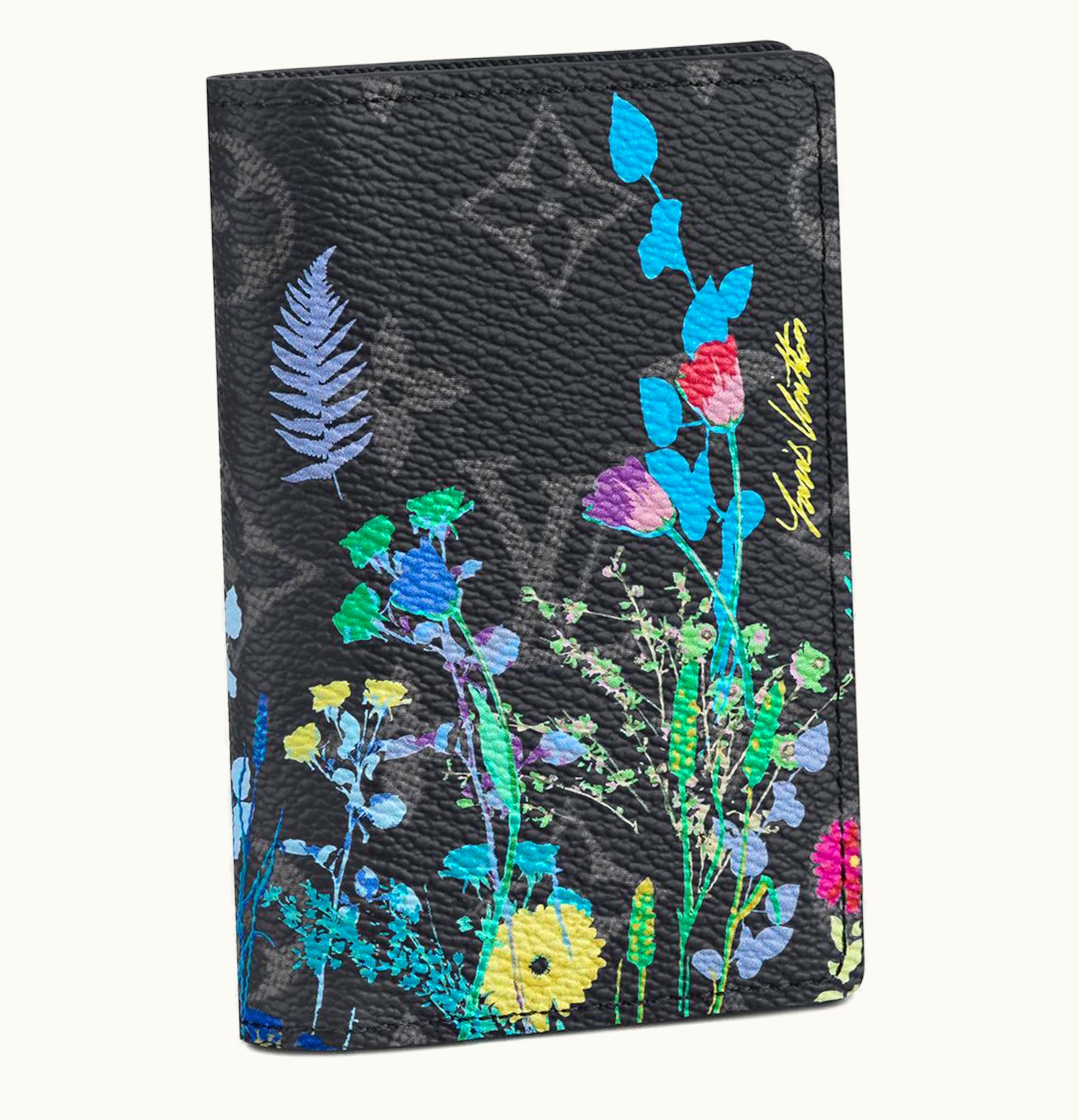 Louis Vuitton Louis Vuitton Pocket Organizer Monogram Eclipse Foliage