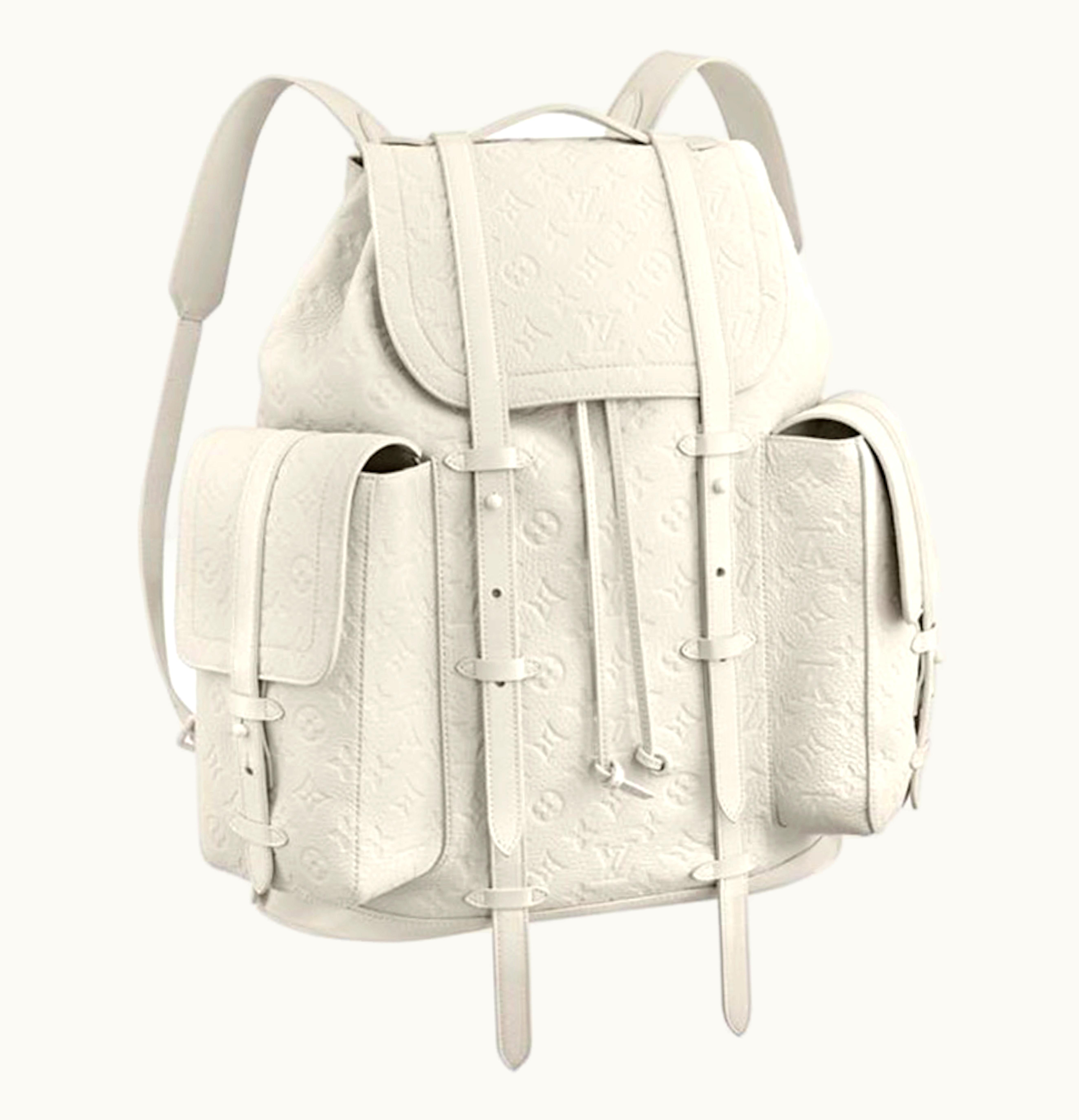 Louis Vuitton Louis Vuitton Christopher Monogram Empreinte White