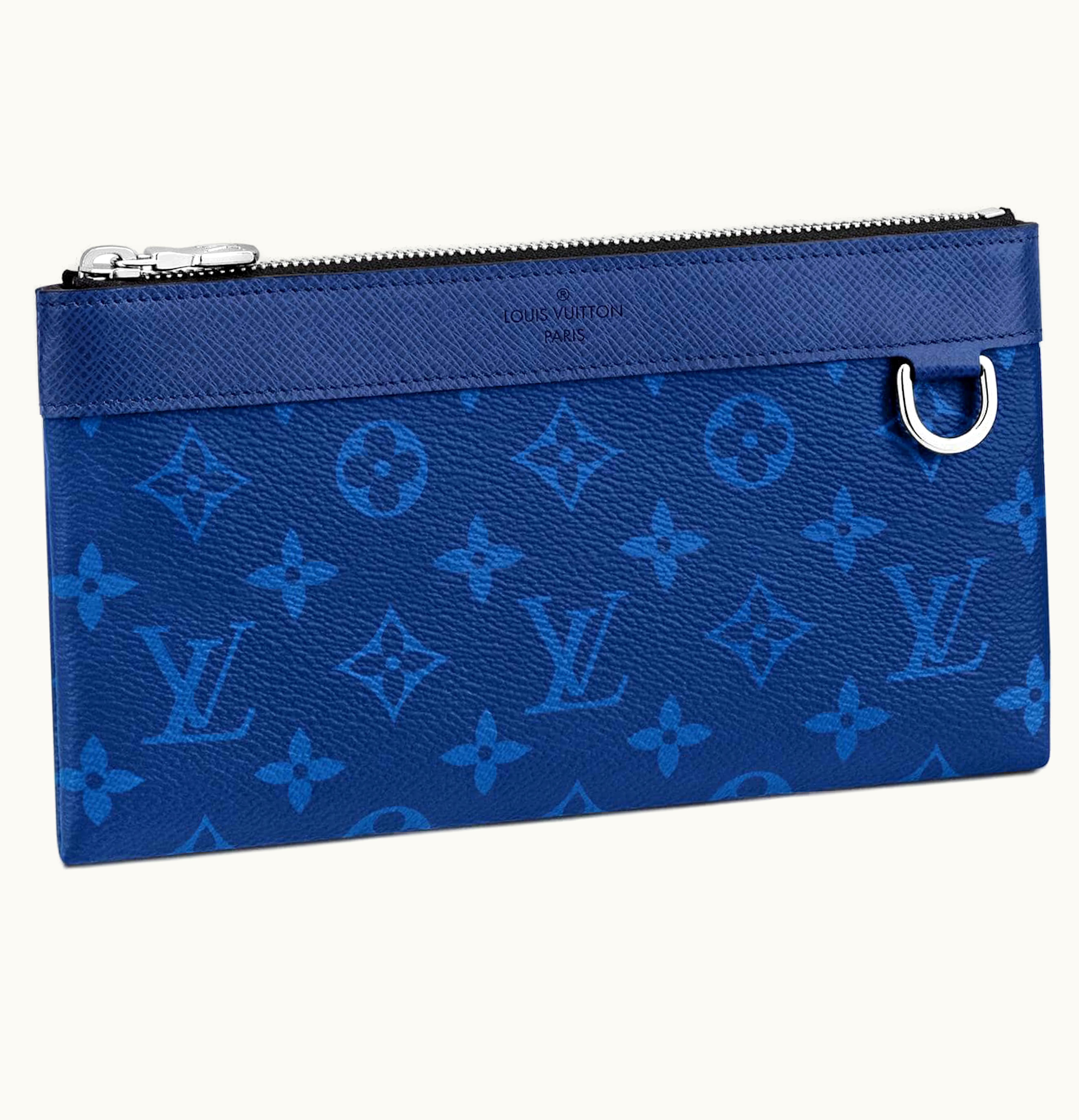 Louis Vuitton Louis Vuitton Discovery Pochette Monogram Pacific Taiga PM Blue